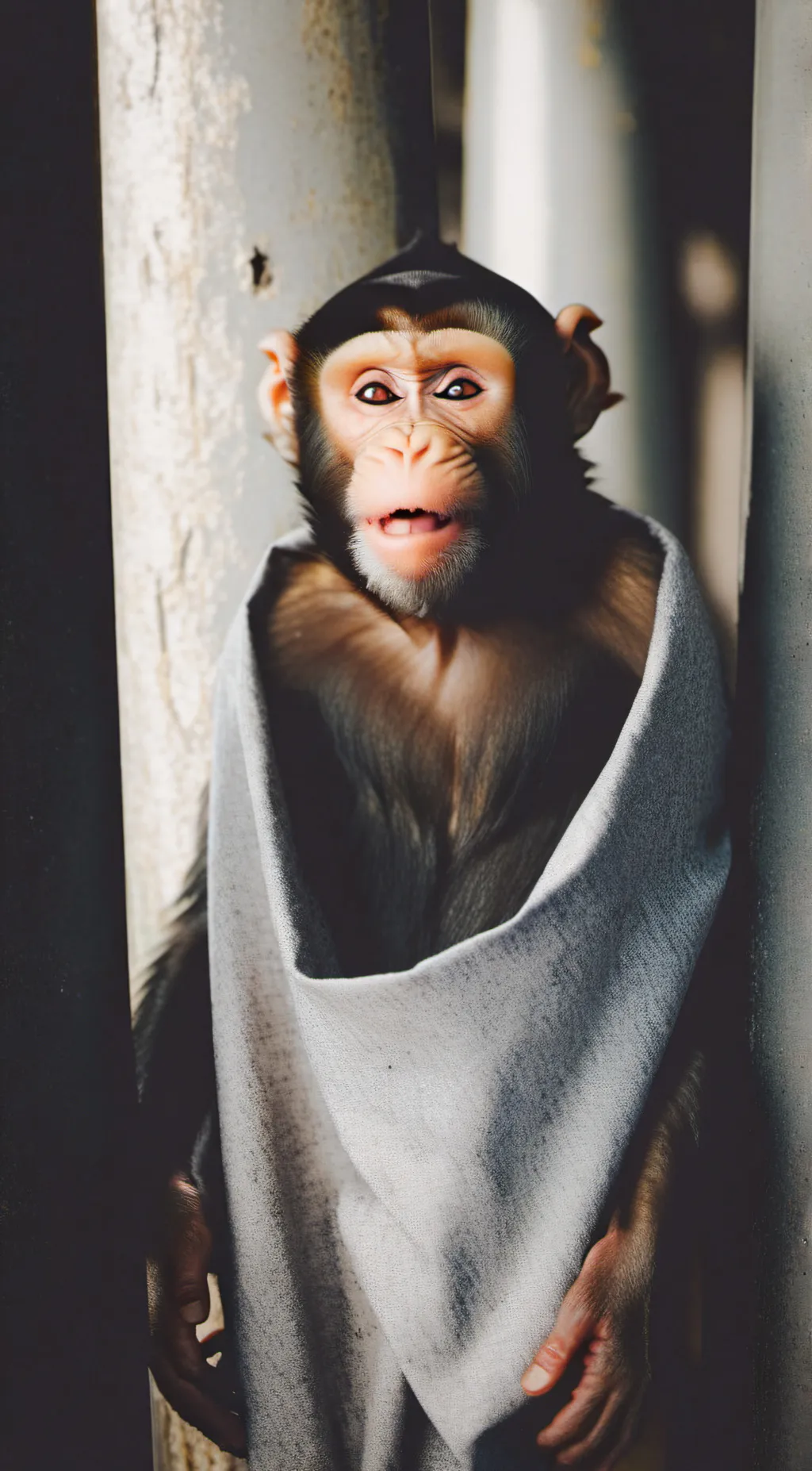 ai character: Baddie monkey background