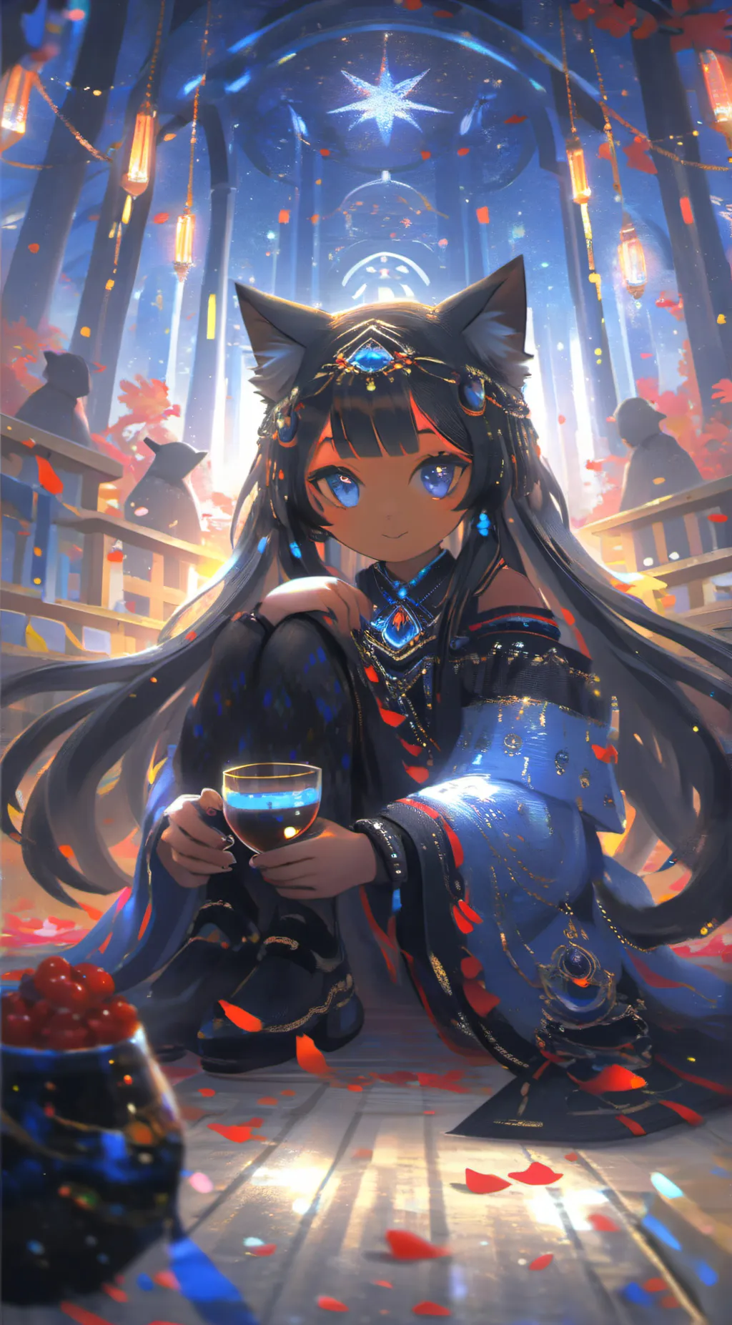 ai character: kiara background