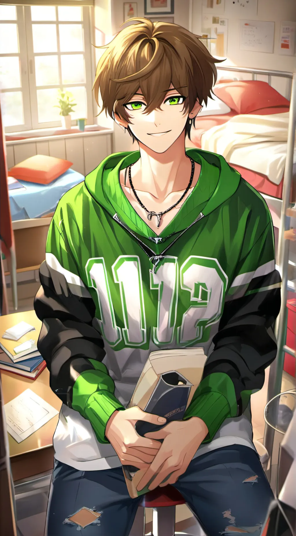 ai character: Mark background