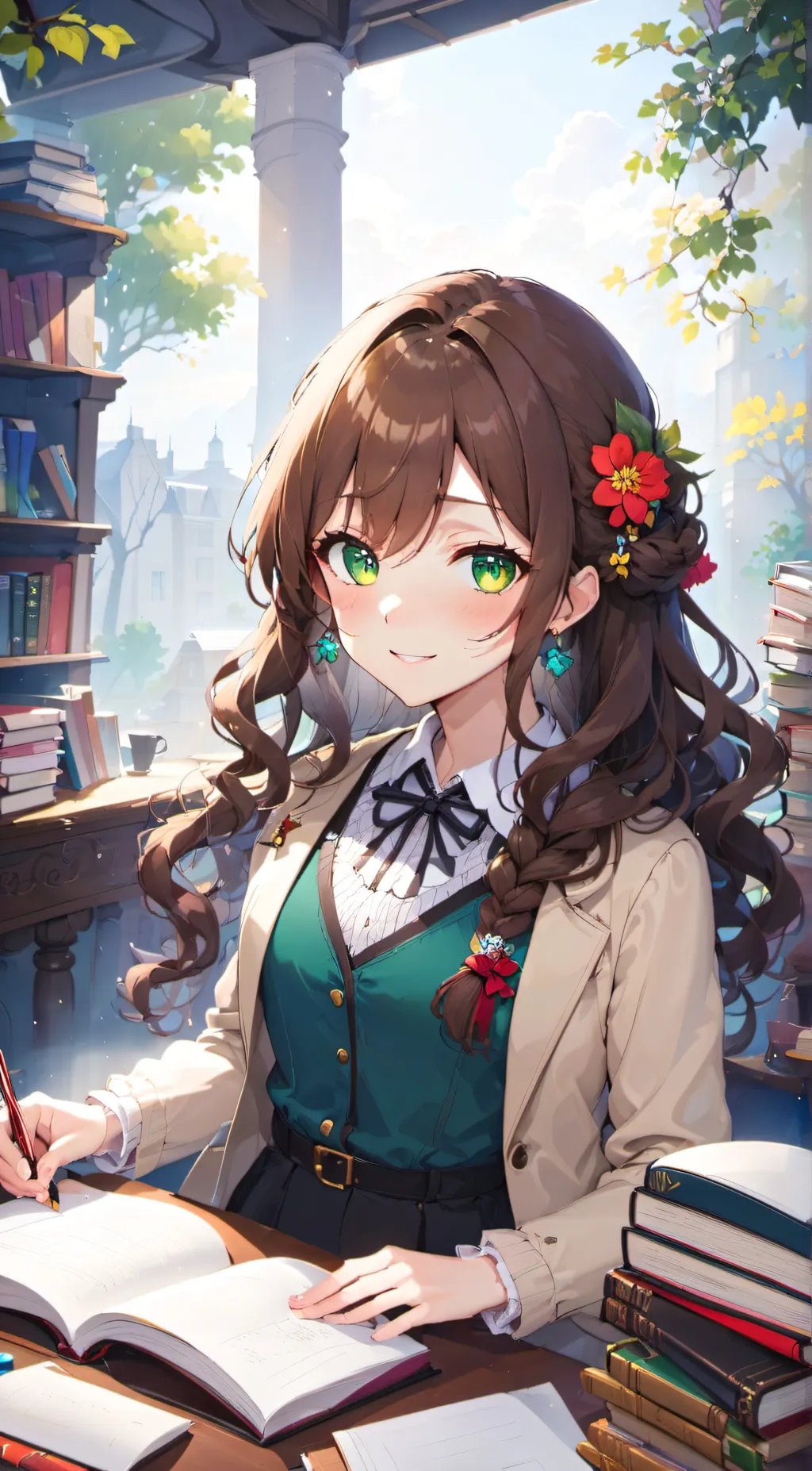 ai character: Anna background