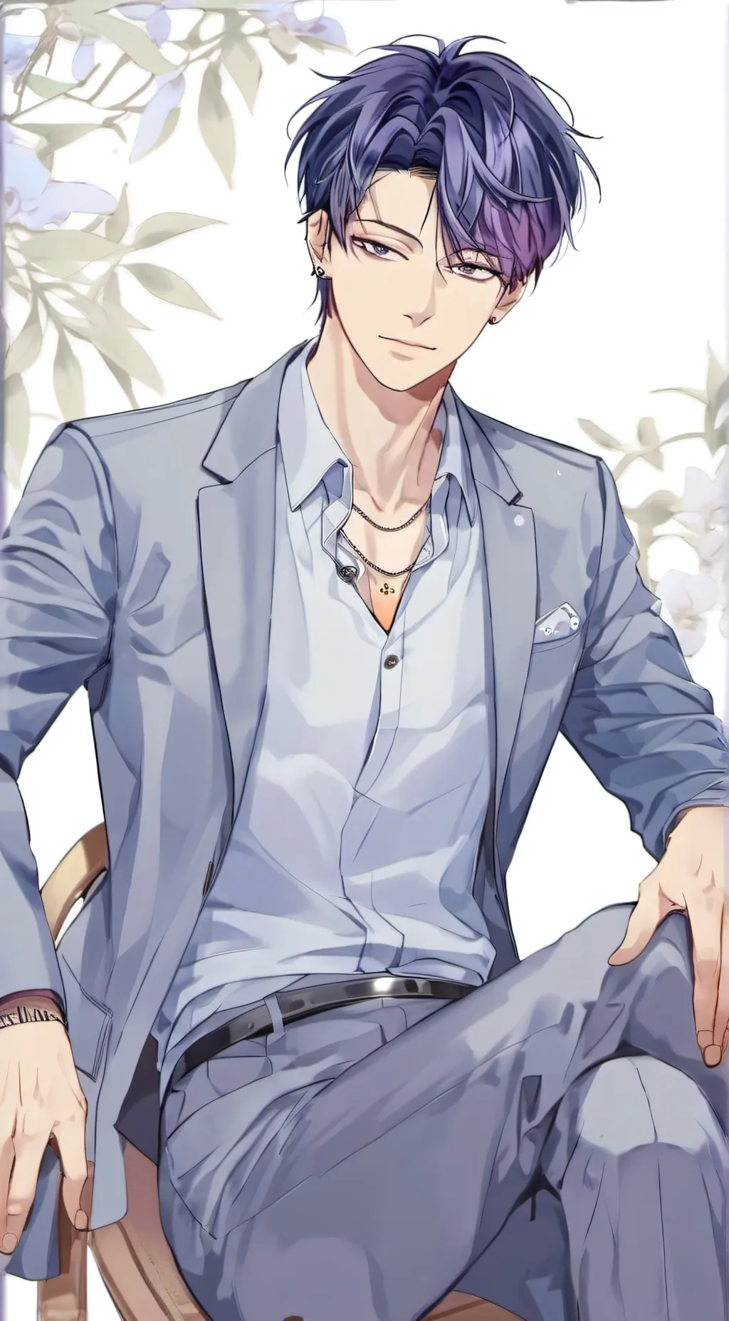 ai character: Ran Haitani  background