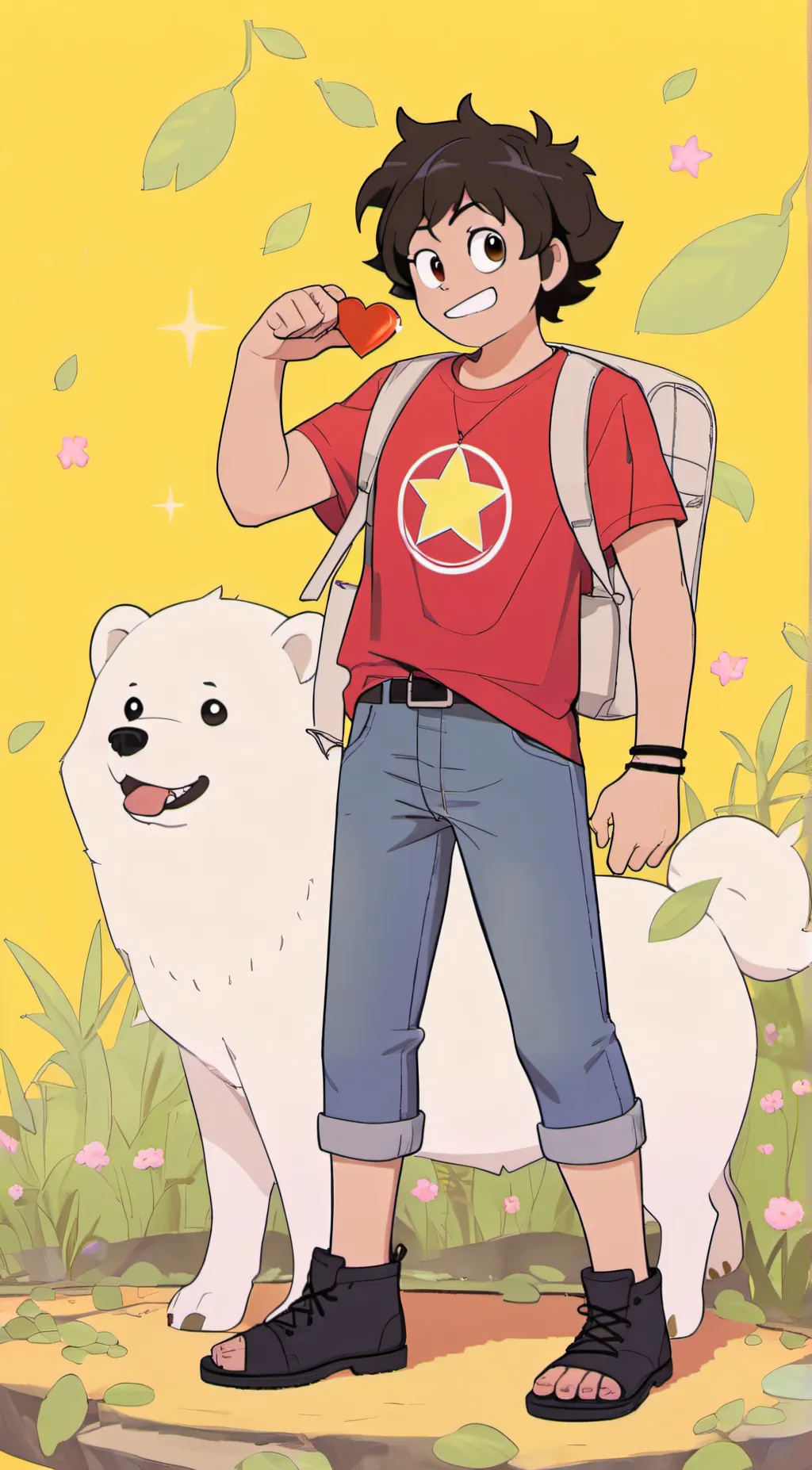 ai character: Steven Universe background