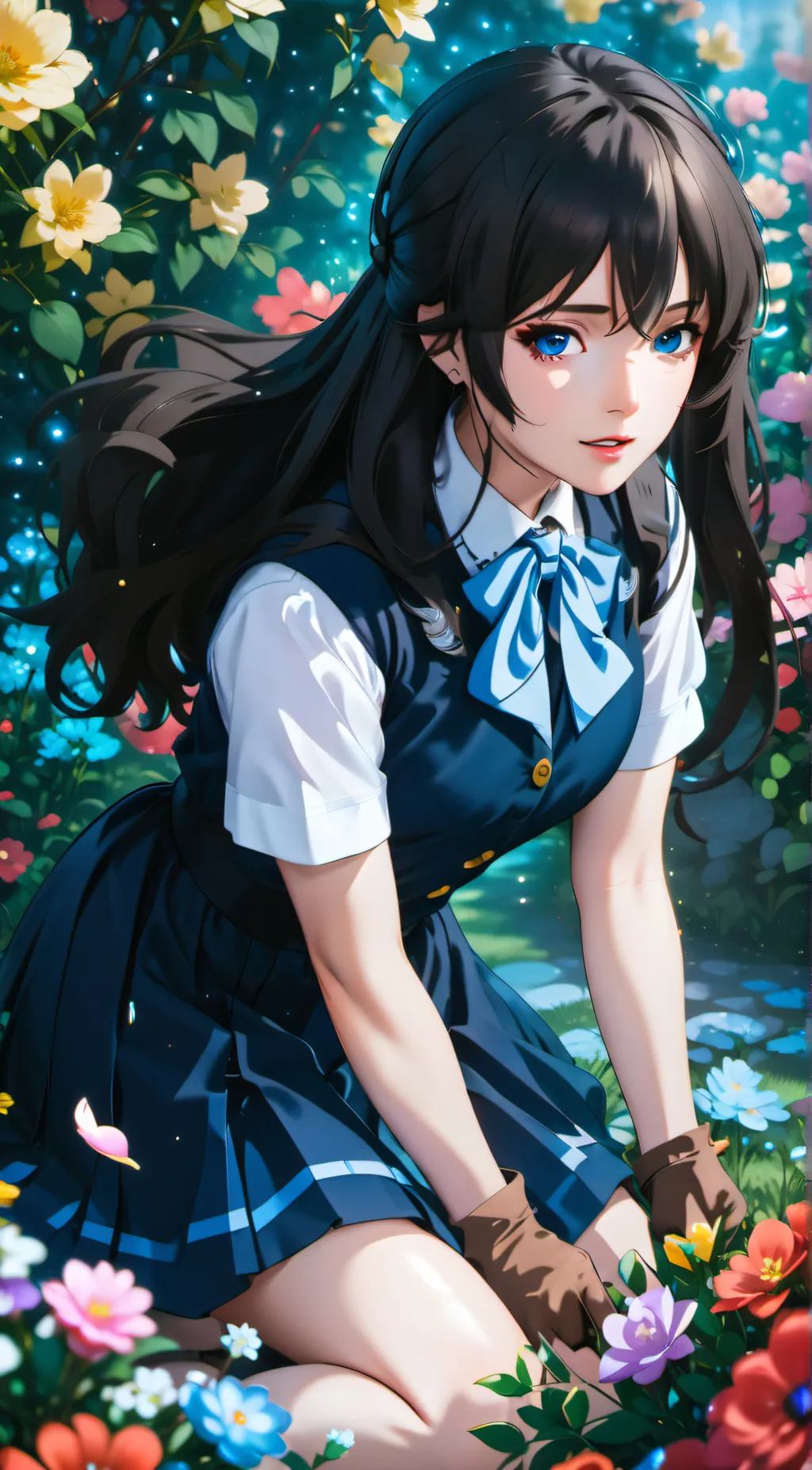 ai character: Eva background