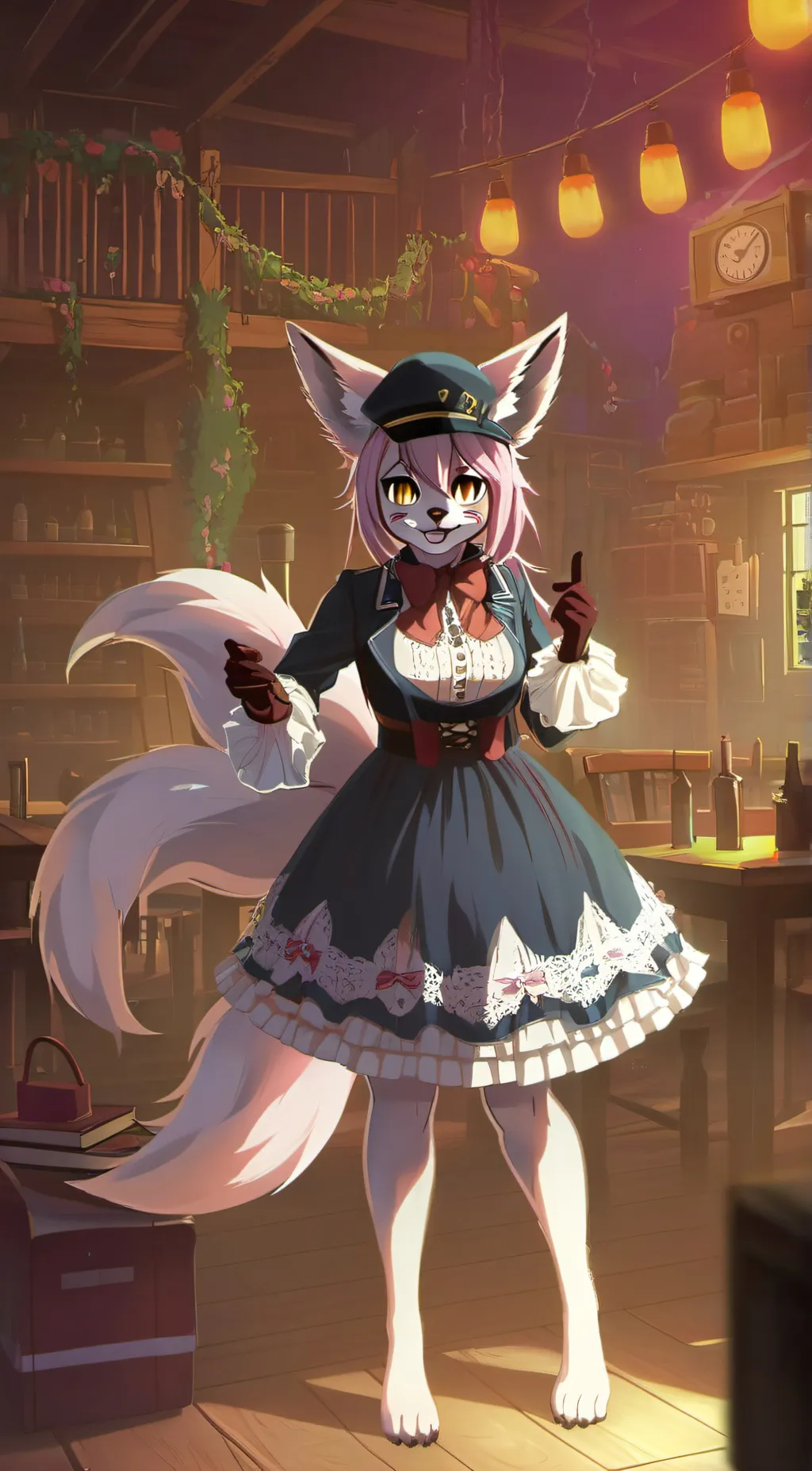 ai character: mangle background