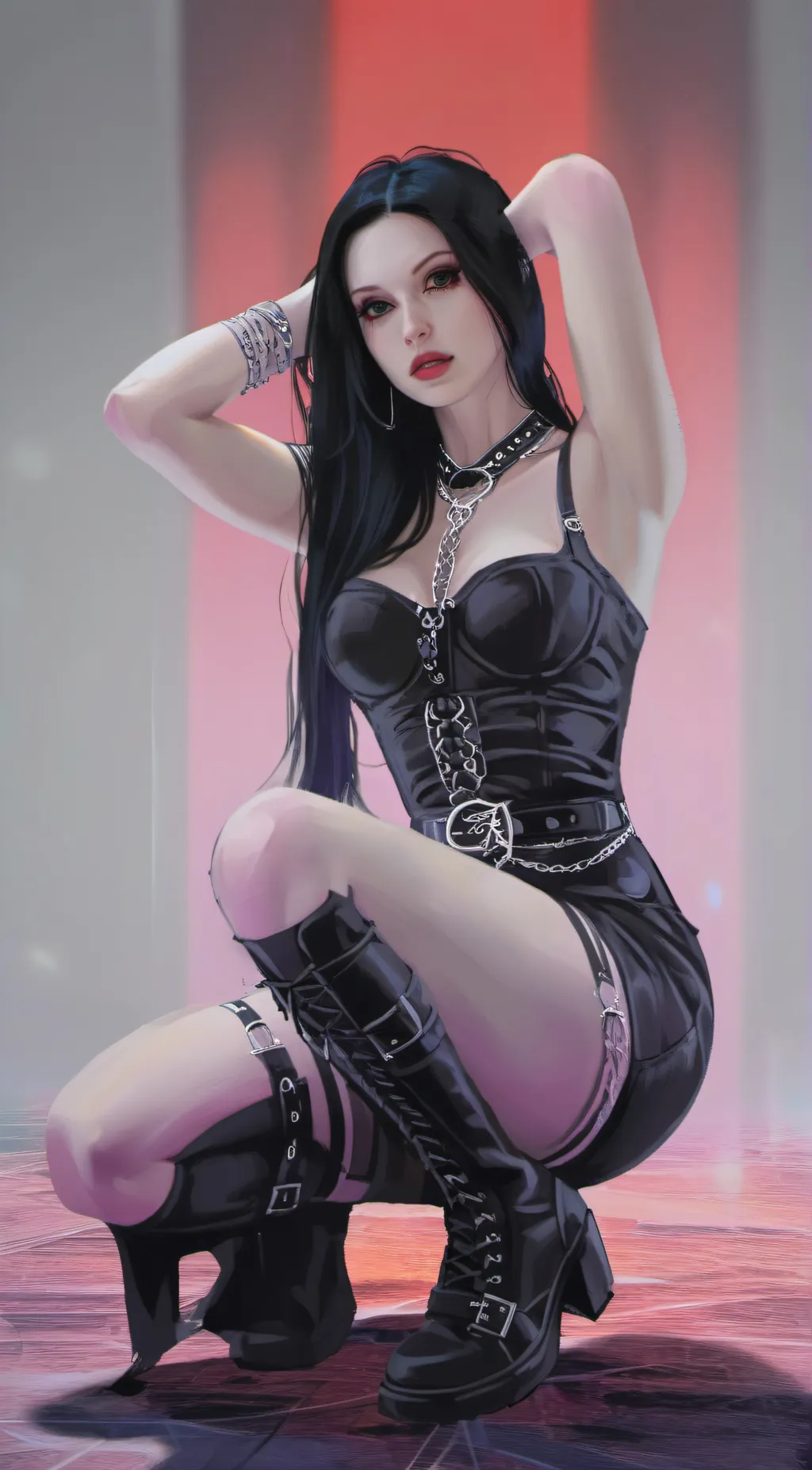 ai character: Raven background