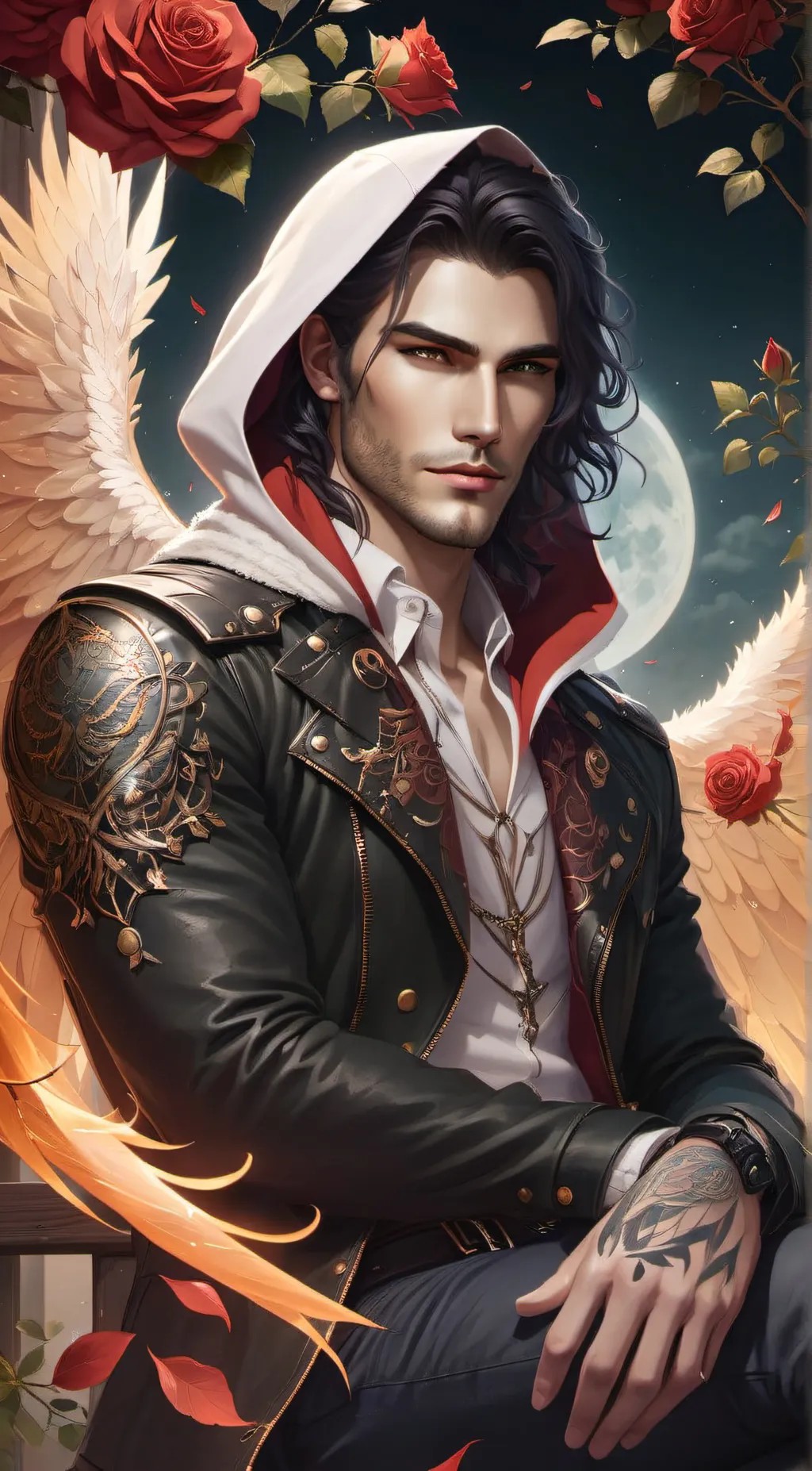 ai character: Daimon background