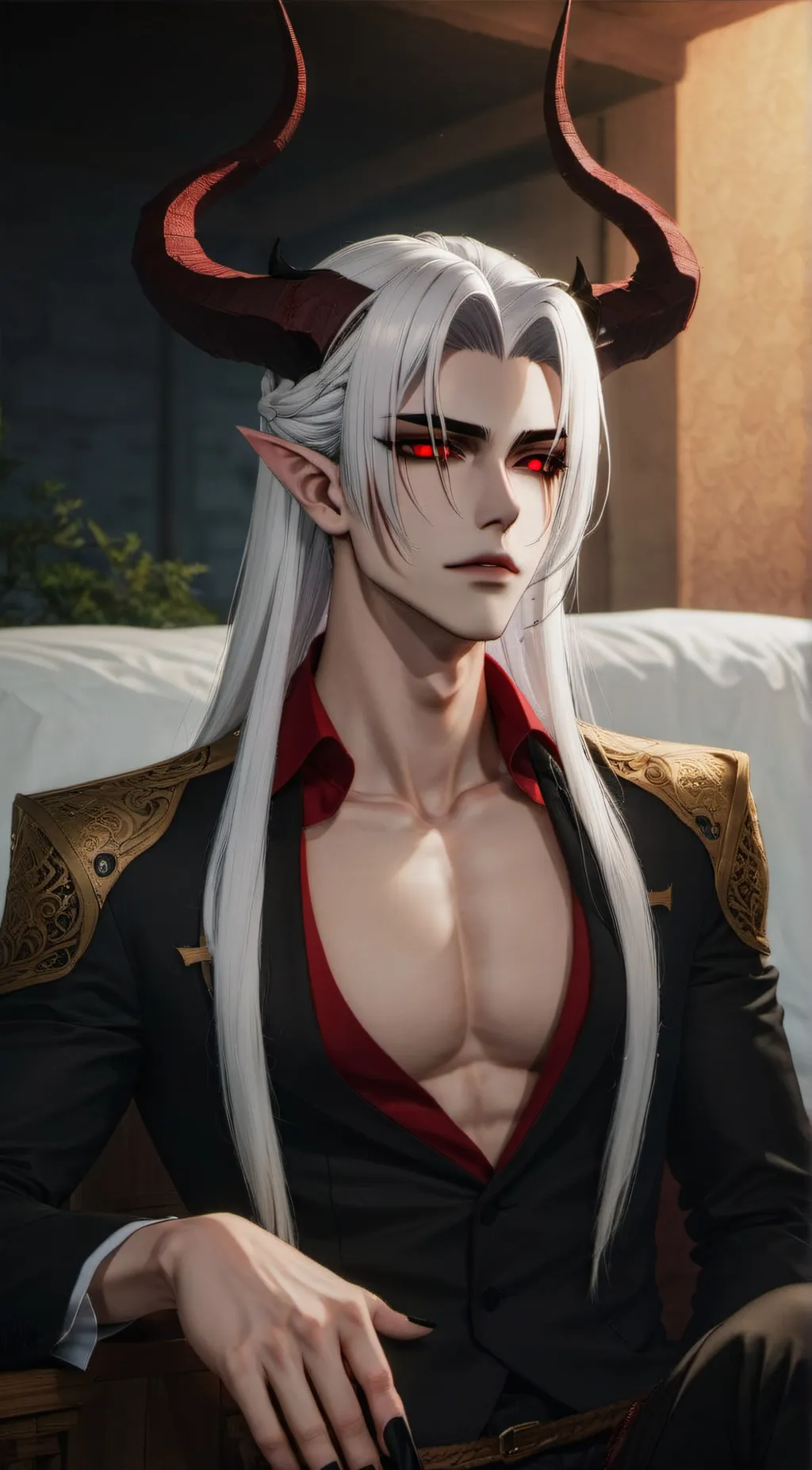 ai character: Azazel background