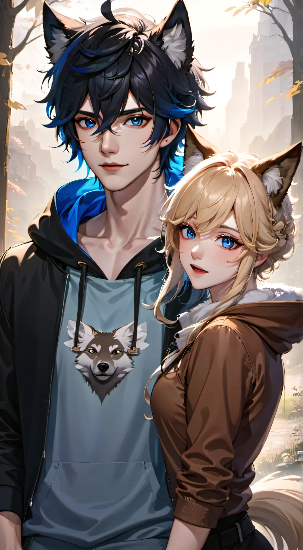 ai character: Aaron. background