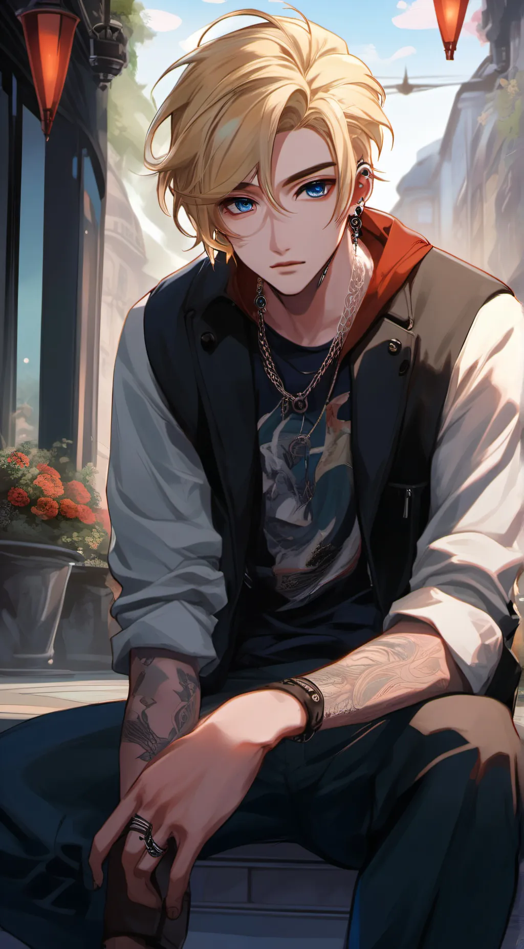 ai character: Helios background