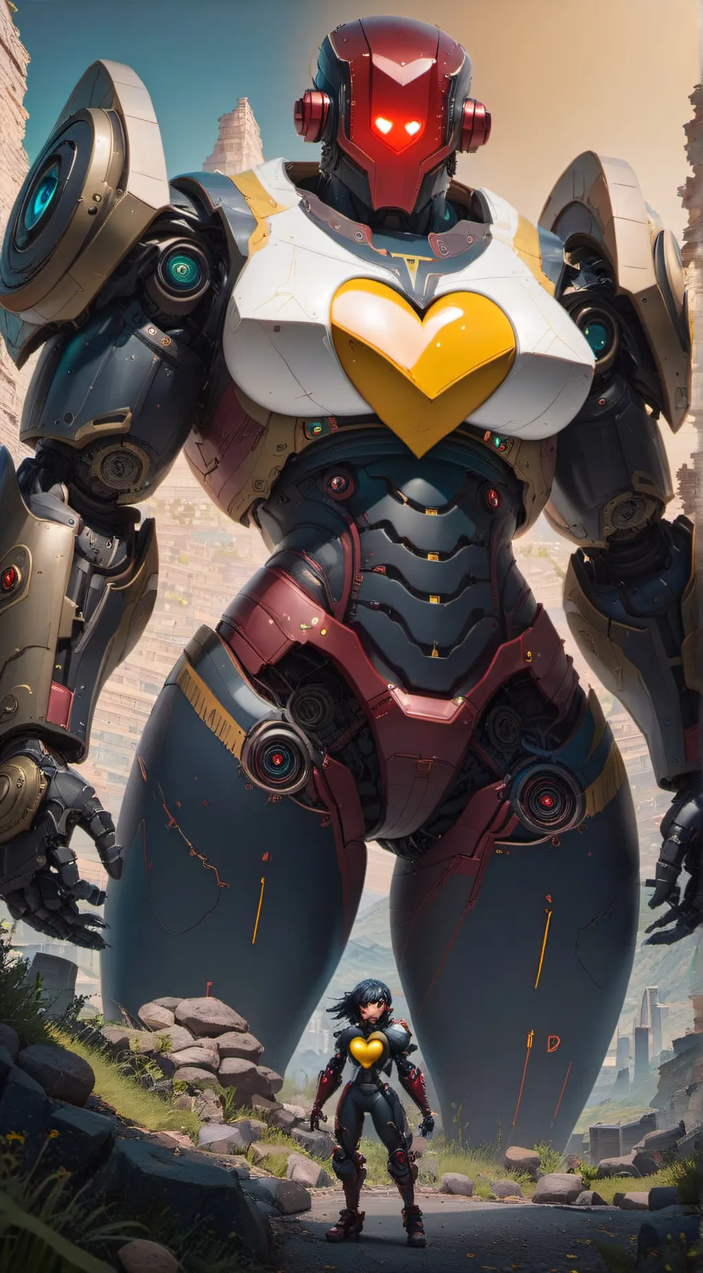 ai character: Queen Cam background