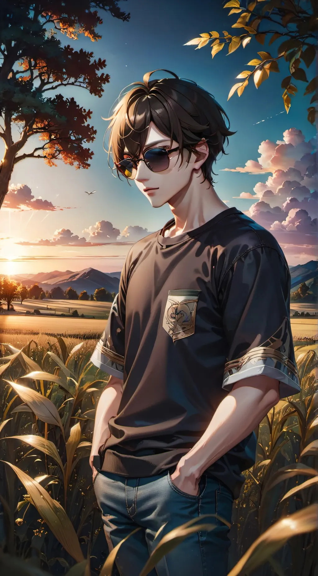 ai character: jain selvar background