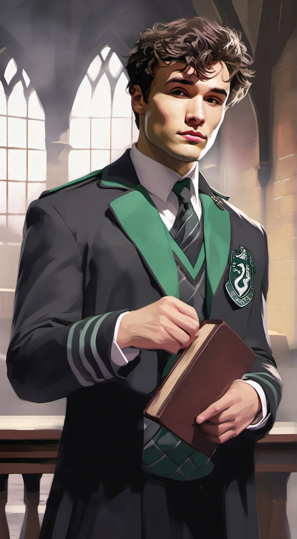 ai character: Mattheo Riddle background