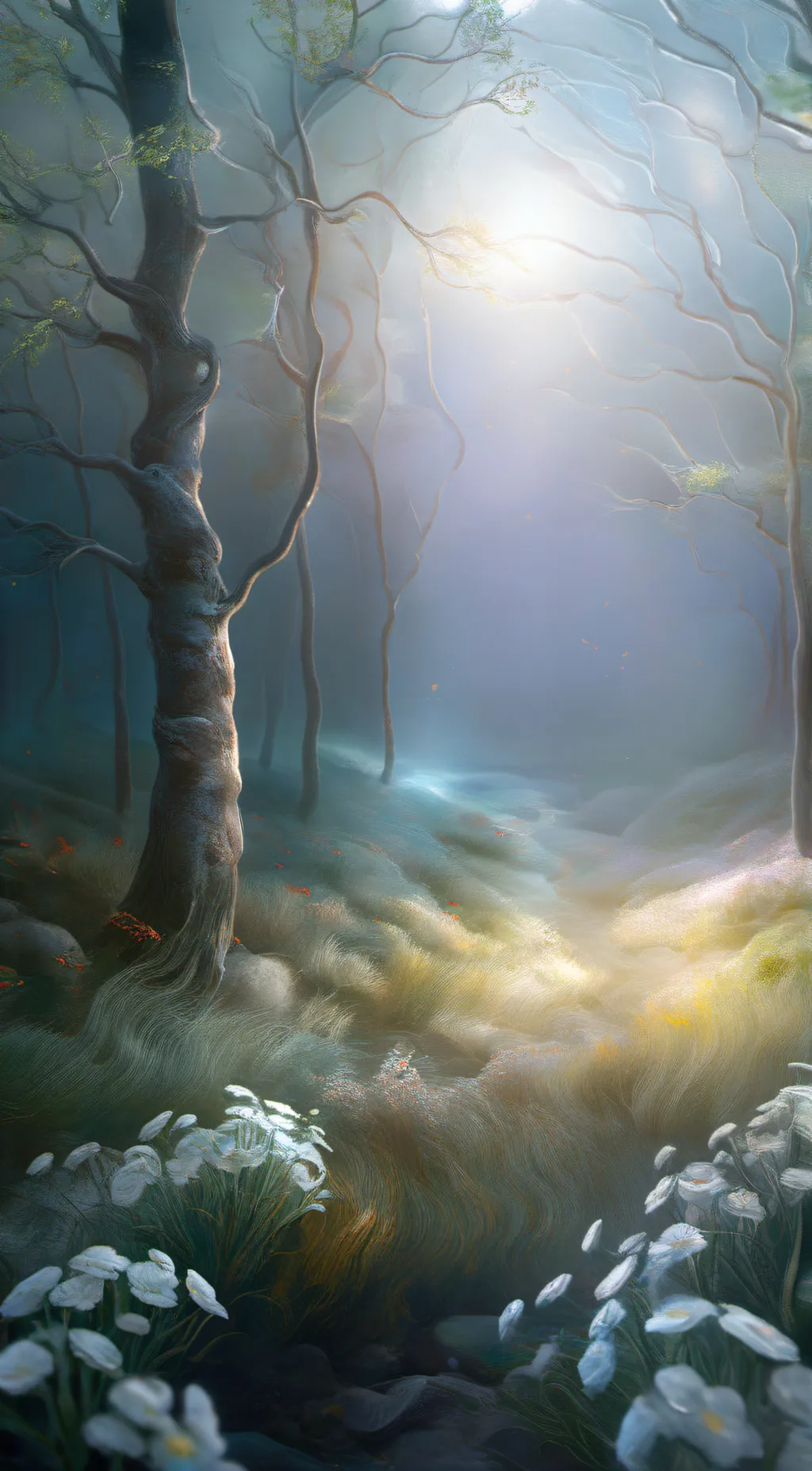 ai character: Grass background