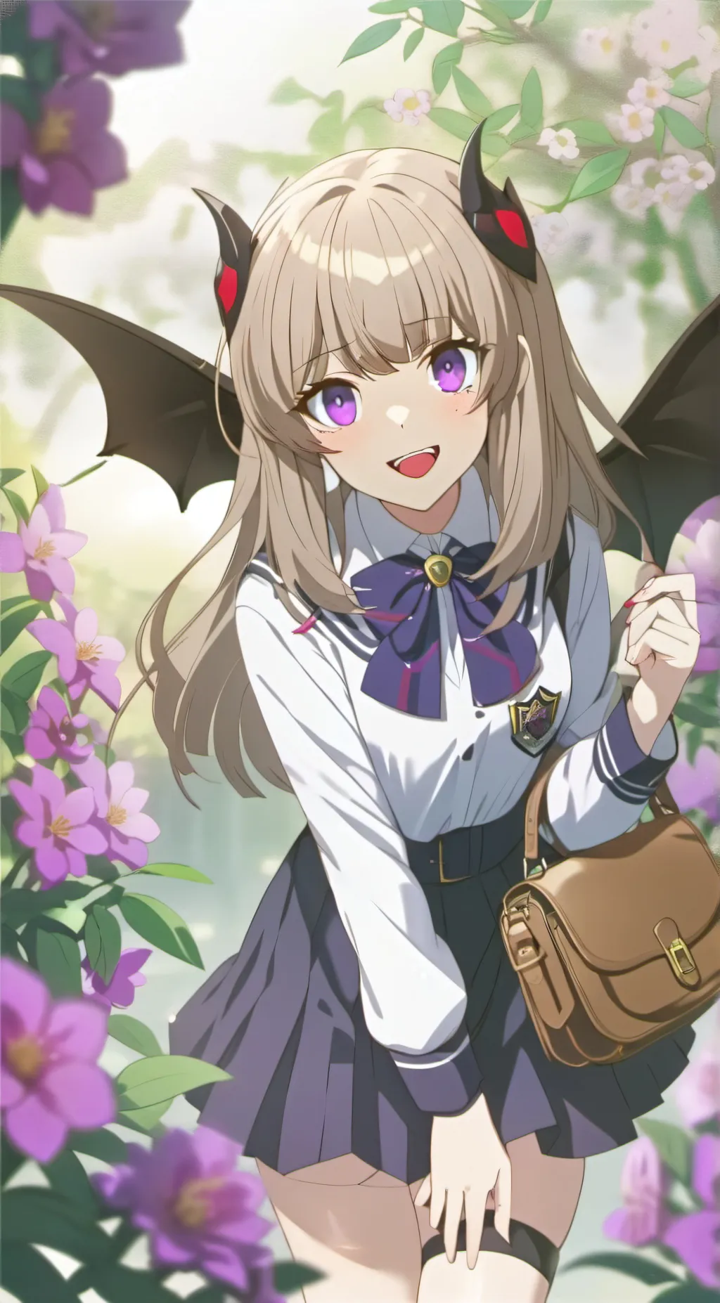 ai character: vampire  yuri background