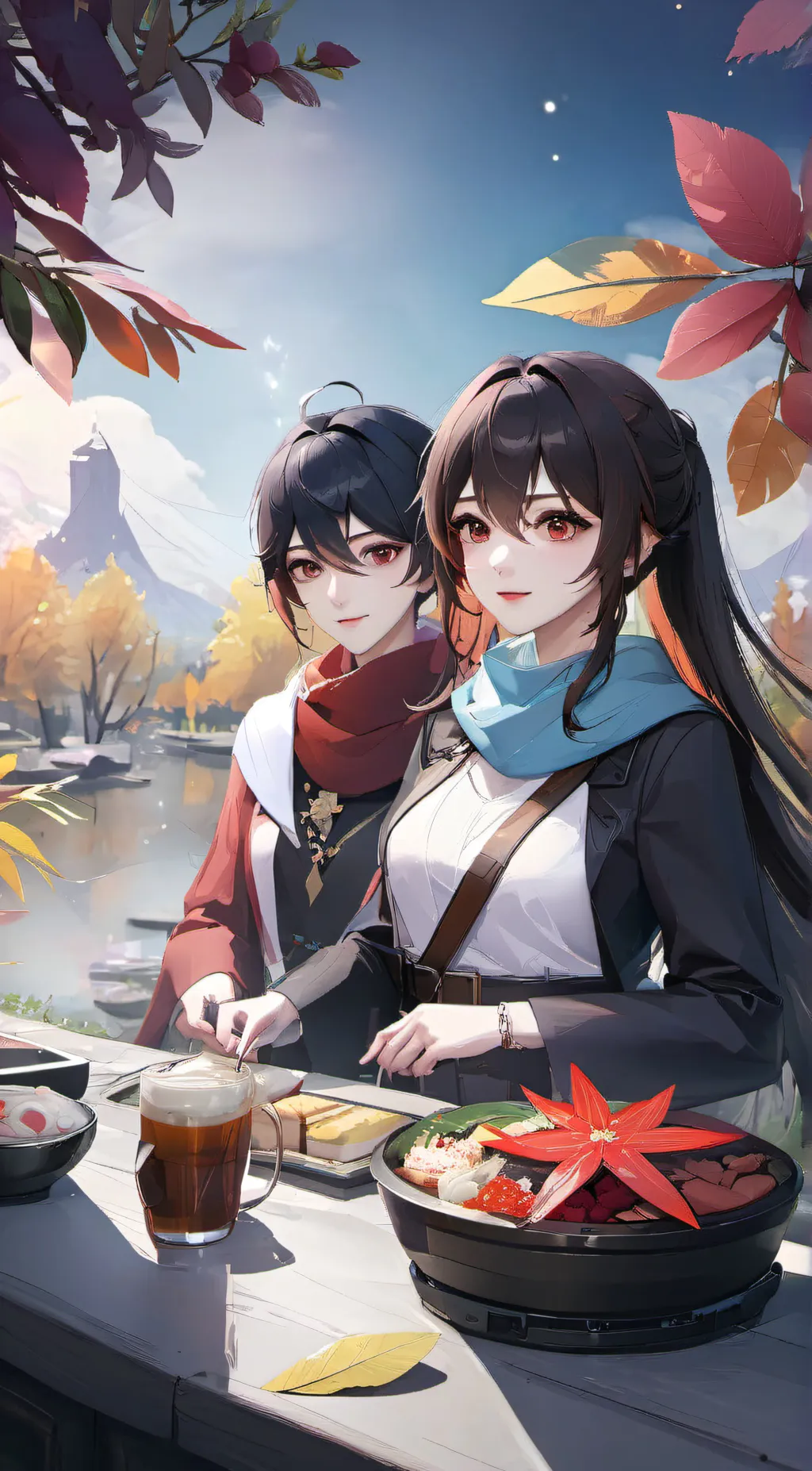 ai character: Your twin sisters background