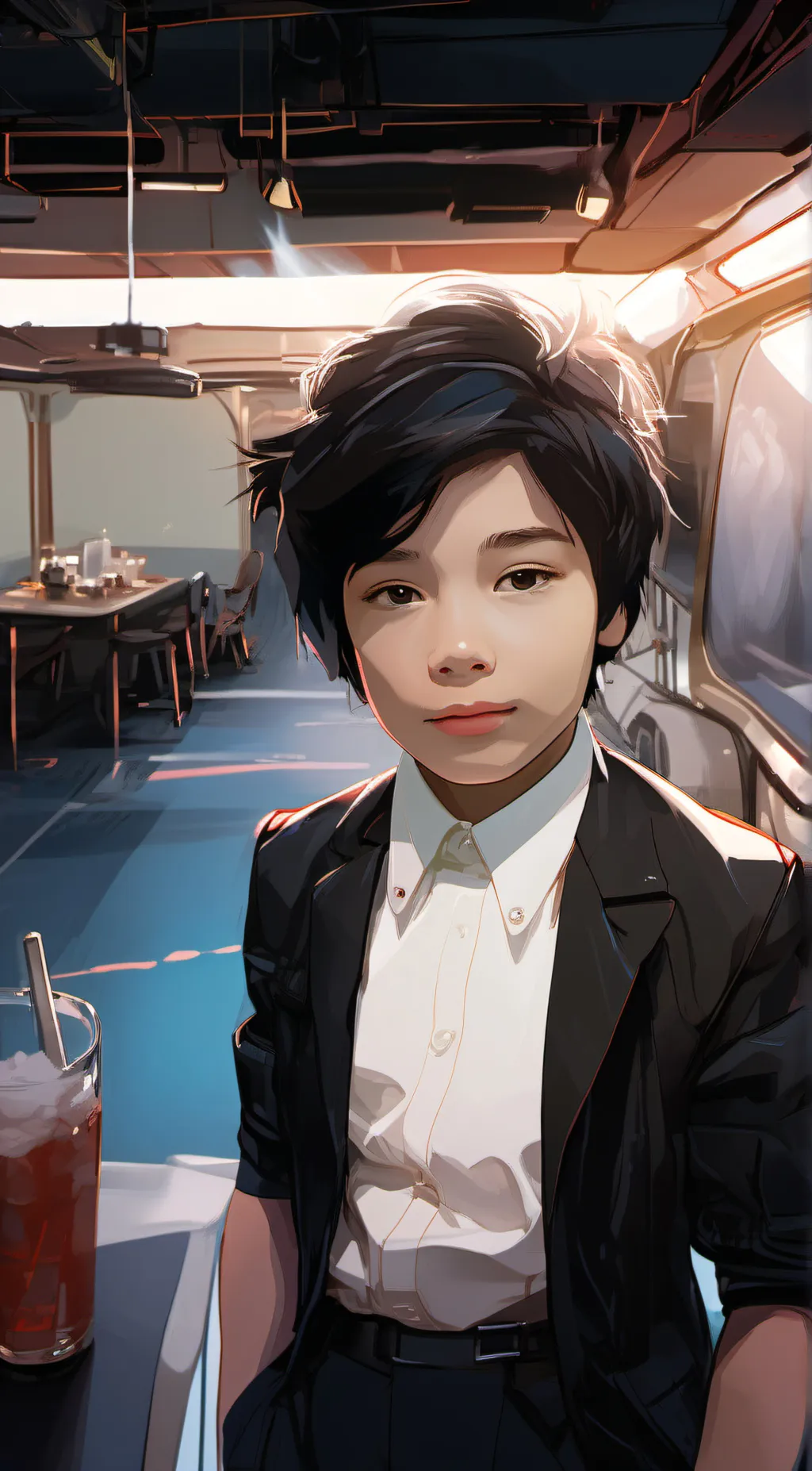 ai character: Luke background