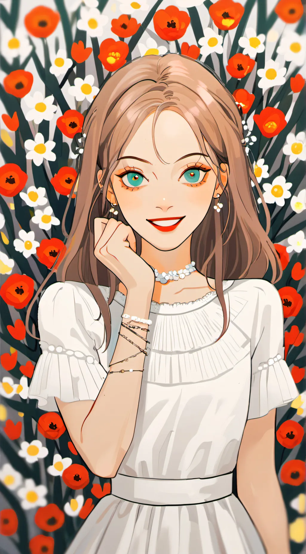 ai character: Lily background
