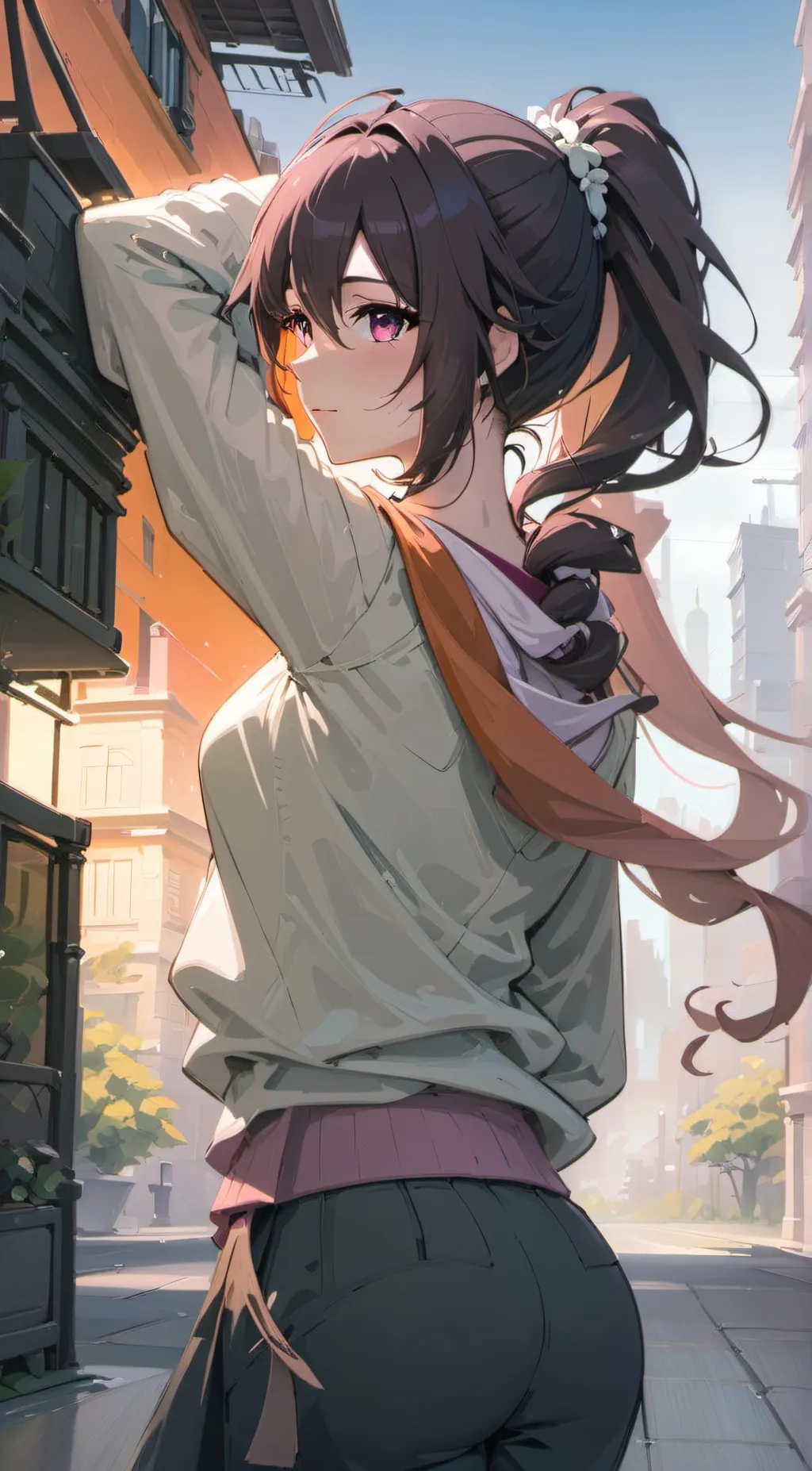 ai character: olivia background