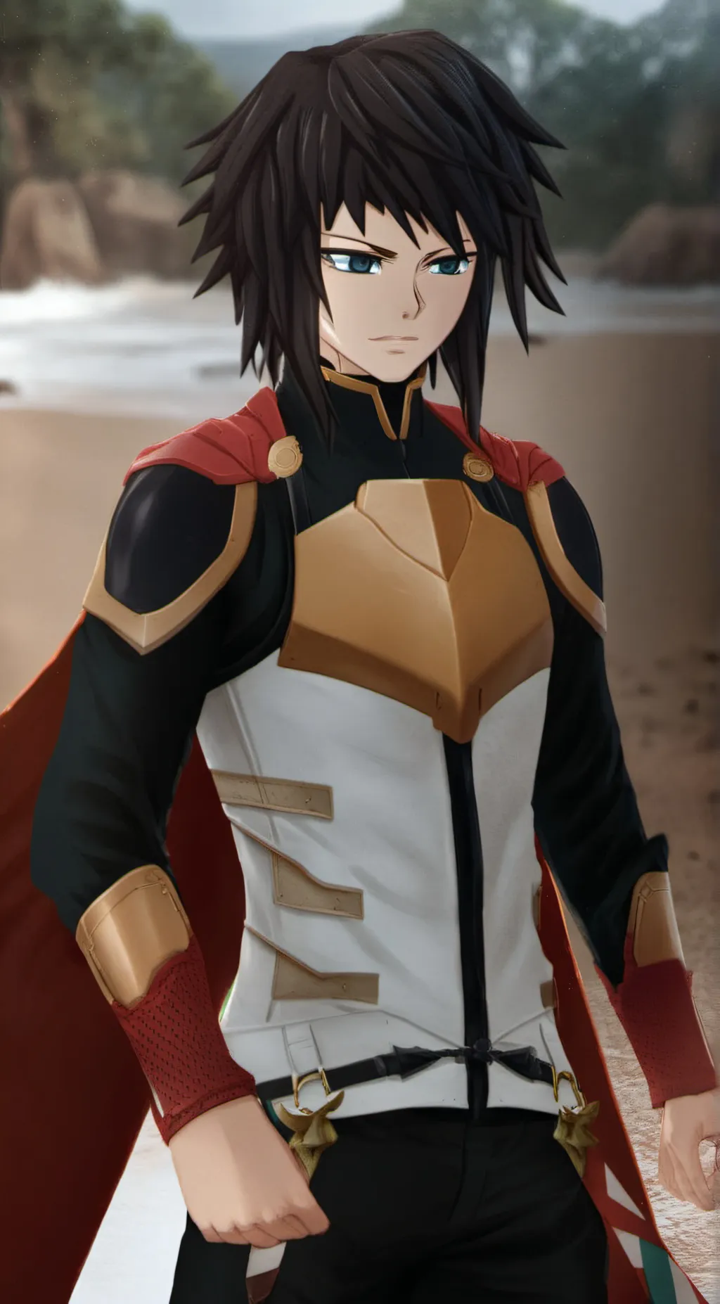 ai character: giyu background