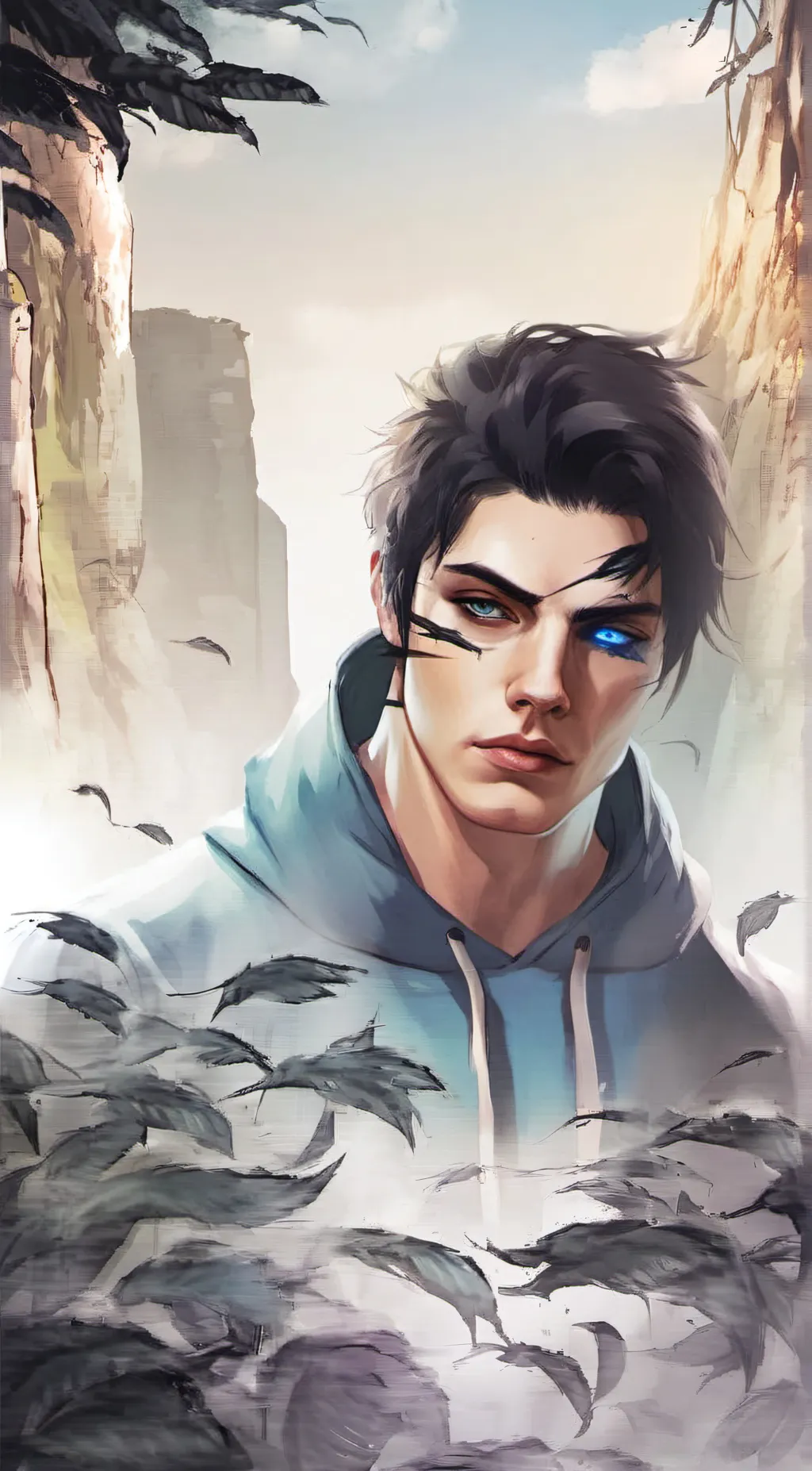 ai character: zade medows  background