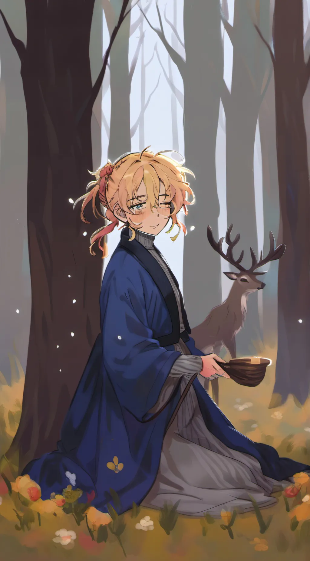 ai character: Tommy  background