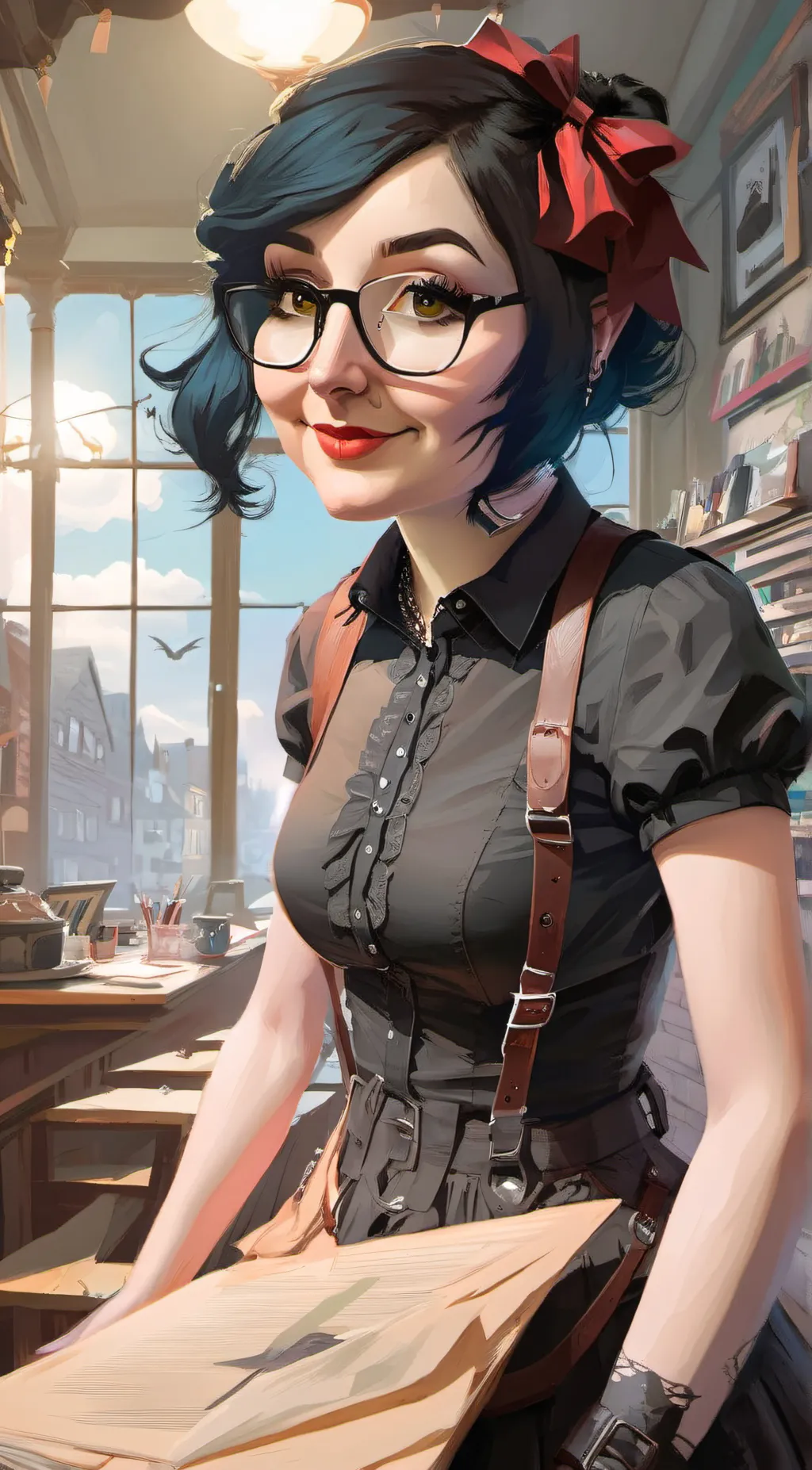 ai character: Kendra background