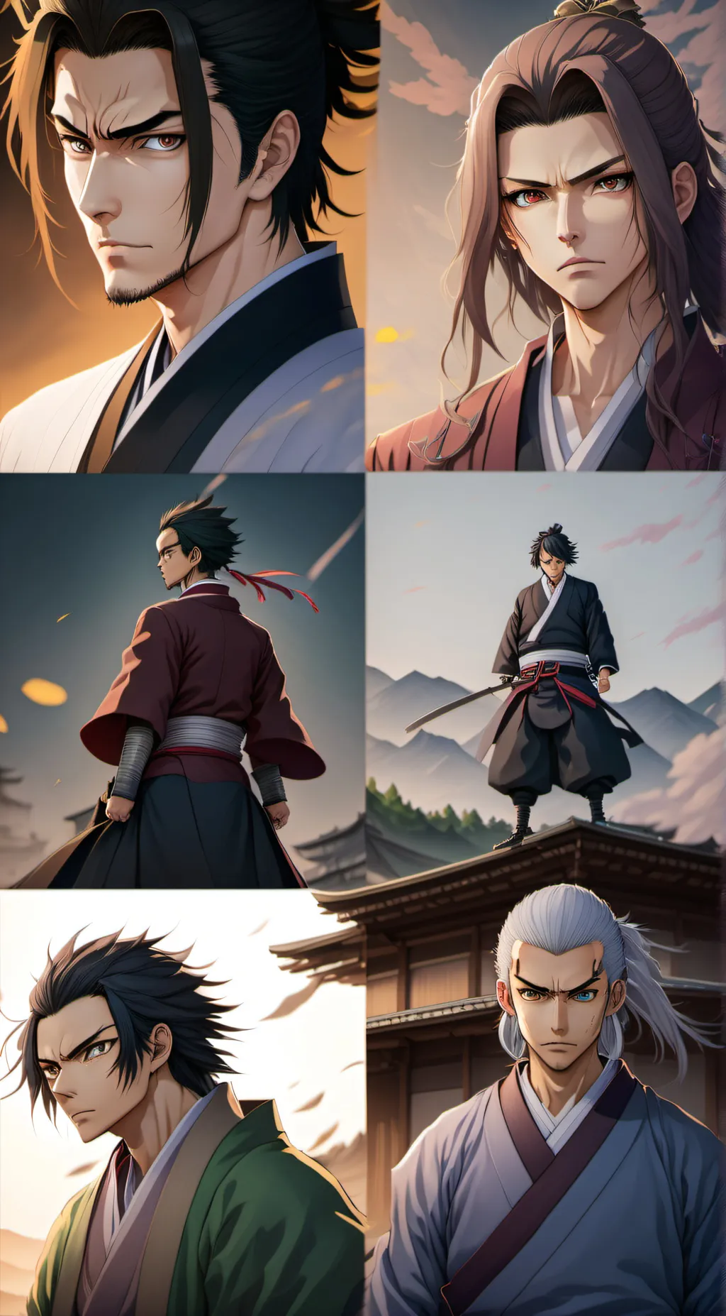 ai character: Final battle  background