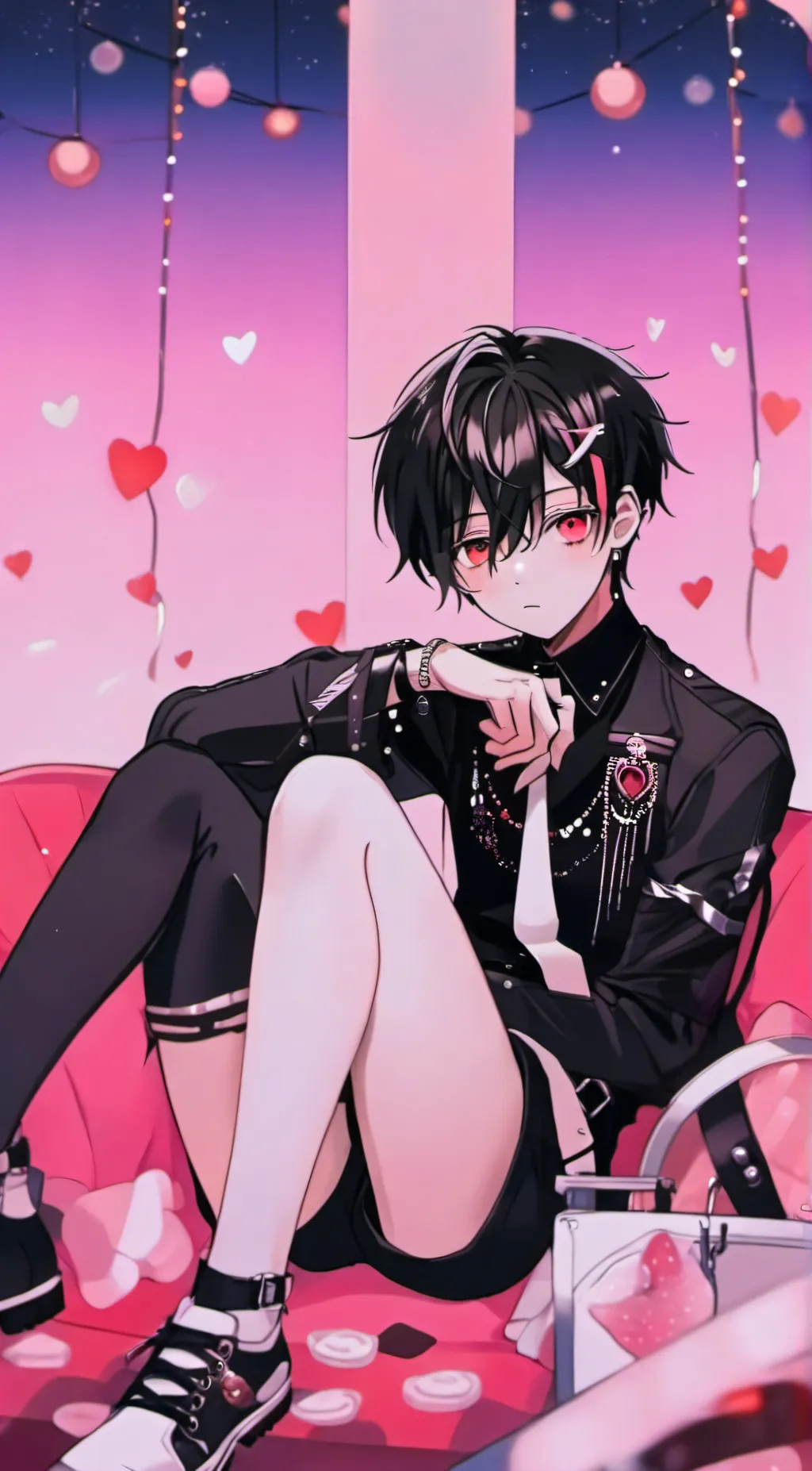 ai character: Noah 🏳️‍🌈🏳️‍⚧️ background