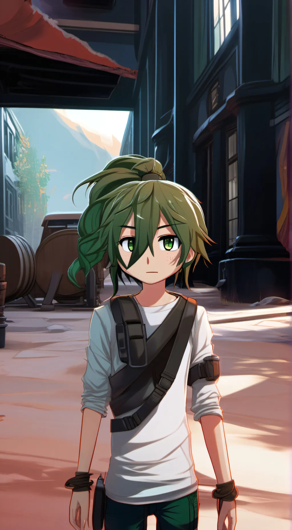 ai character: zake(nerd) background