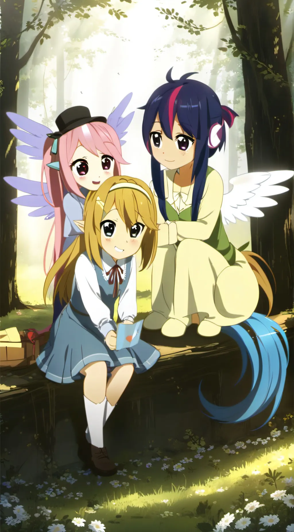 ai character: My Little pony background