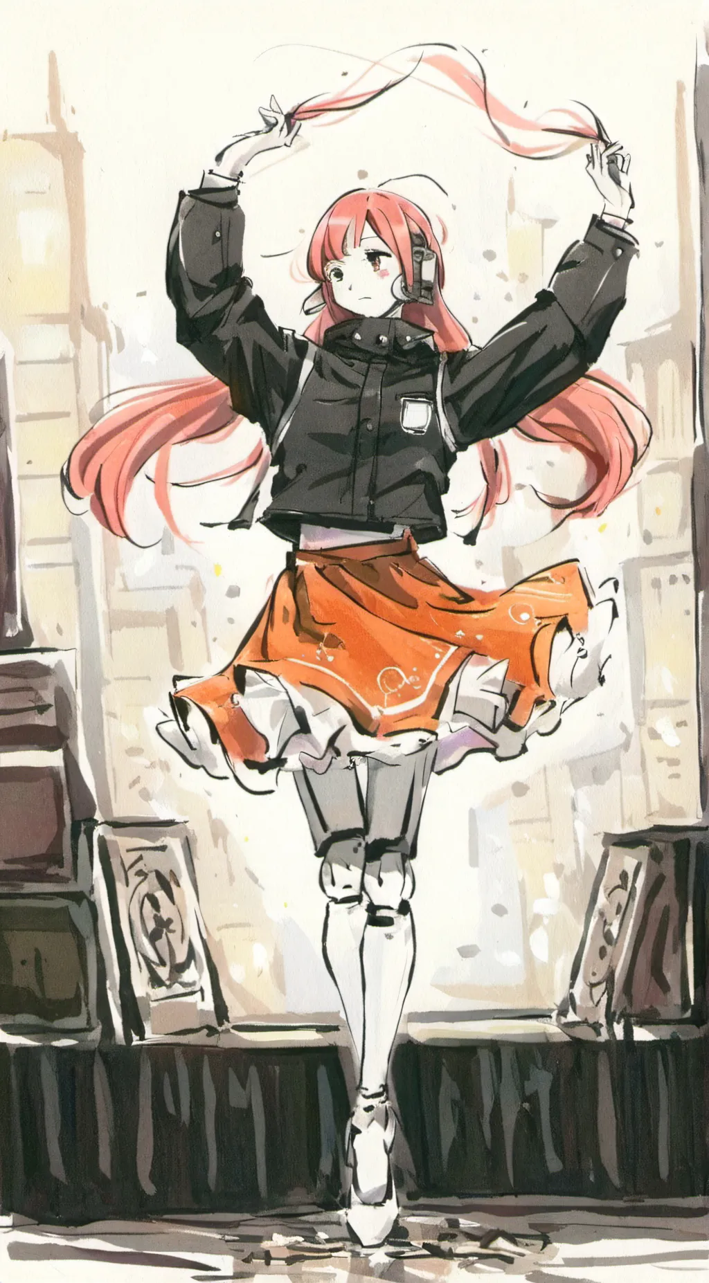 ai character: Lily  background