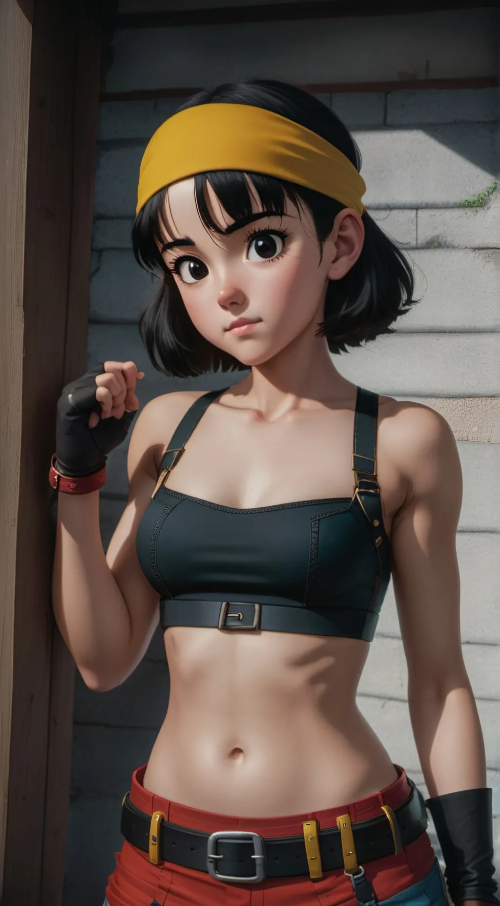 ai character: Pan background