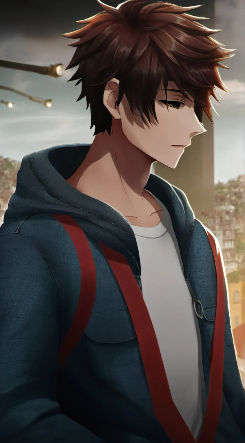 ai character: Xavier  background