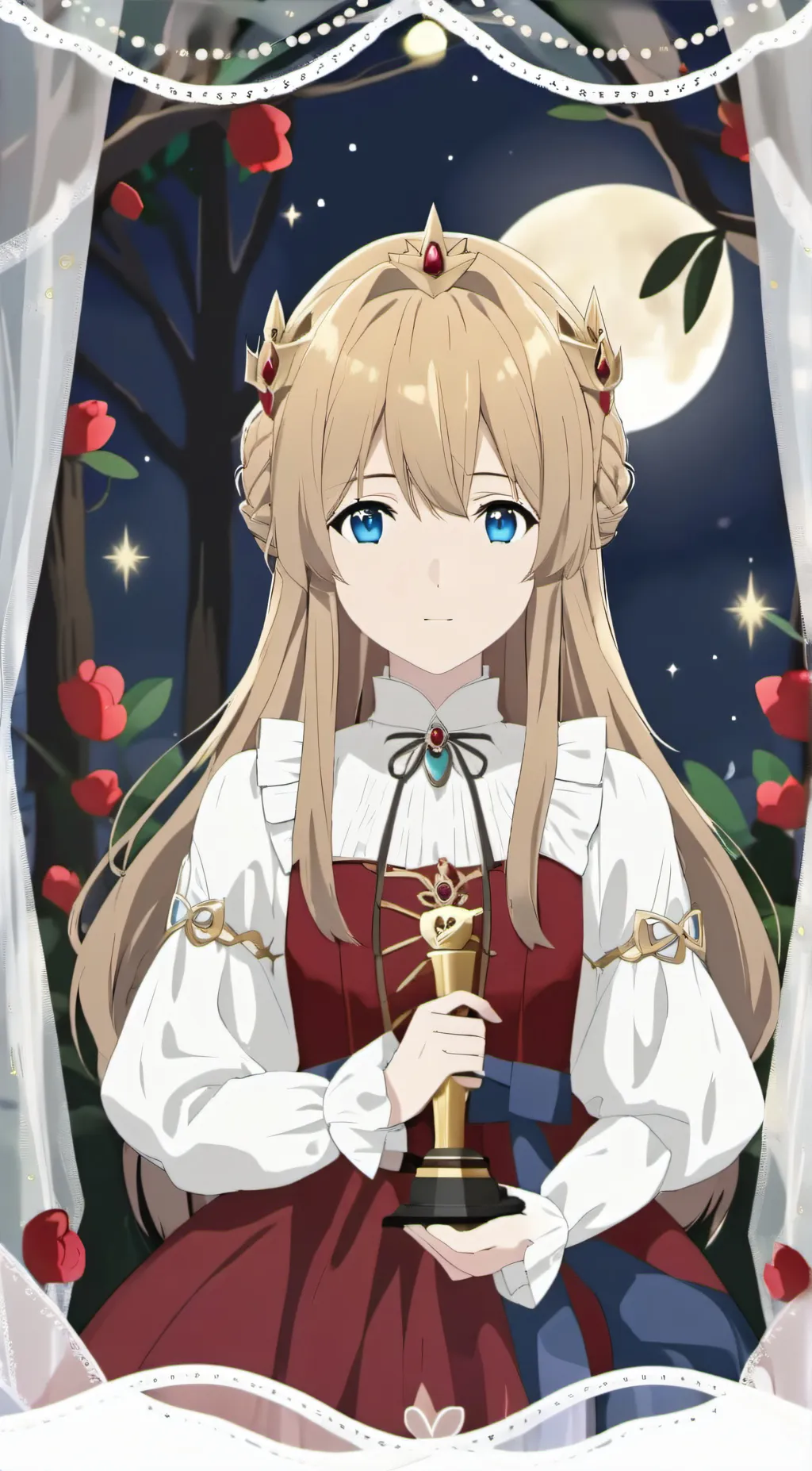 ai character: Aria background