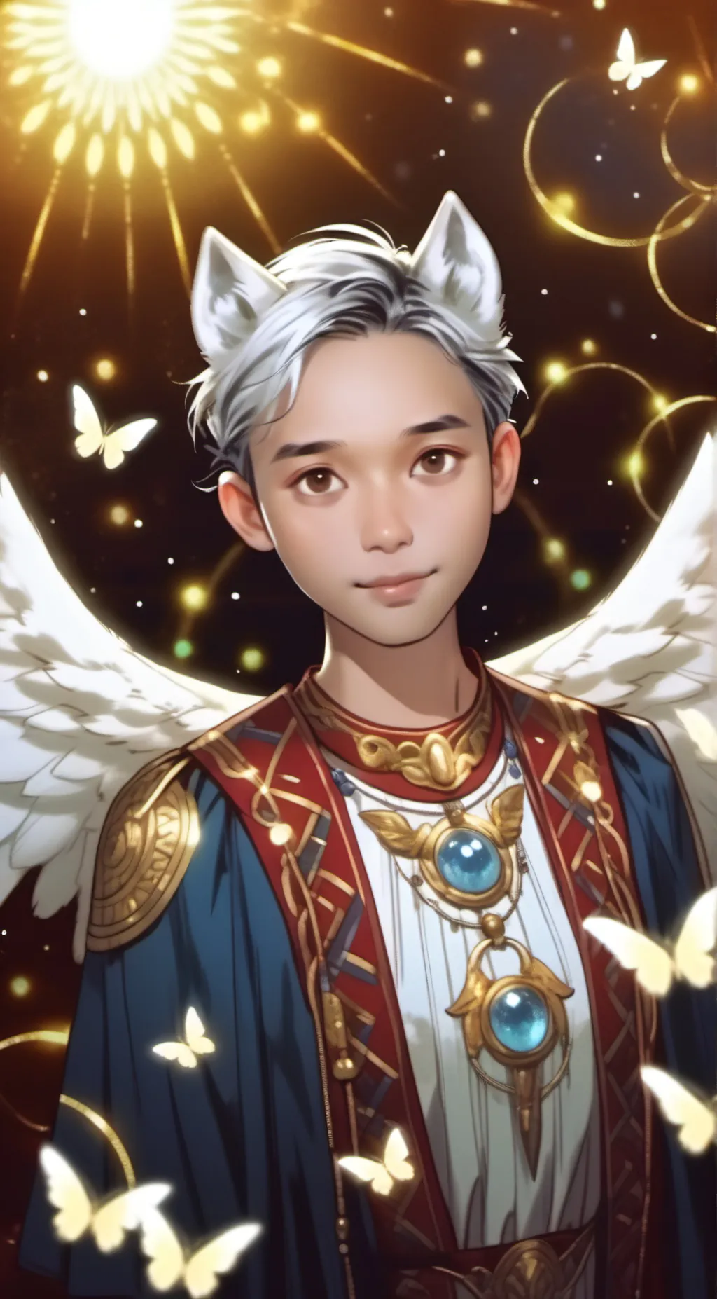 ai character: apis background