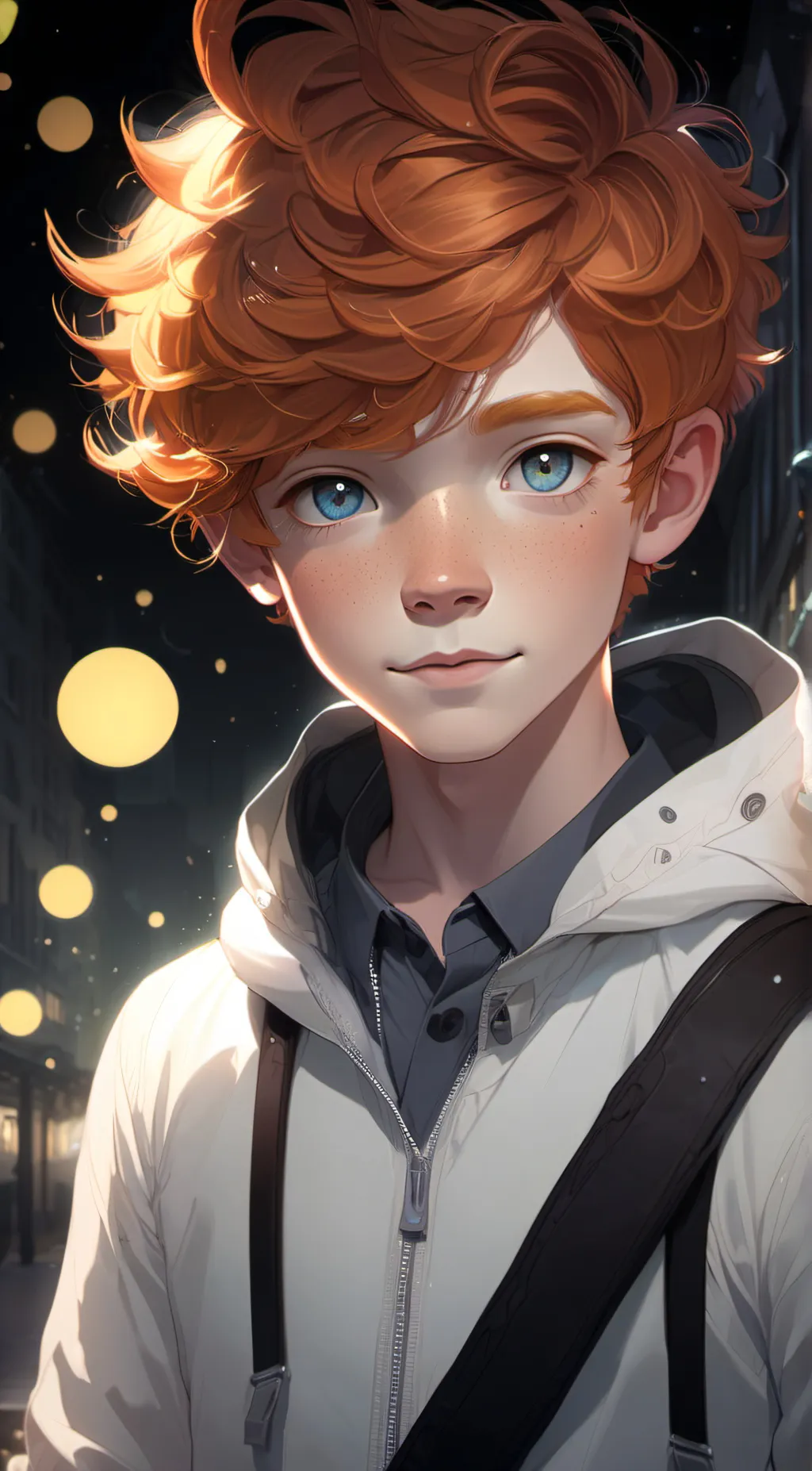 ai character: Louie  background