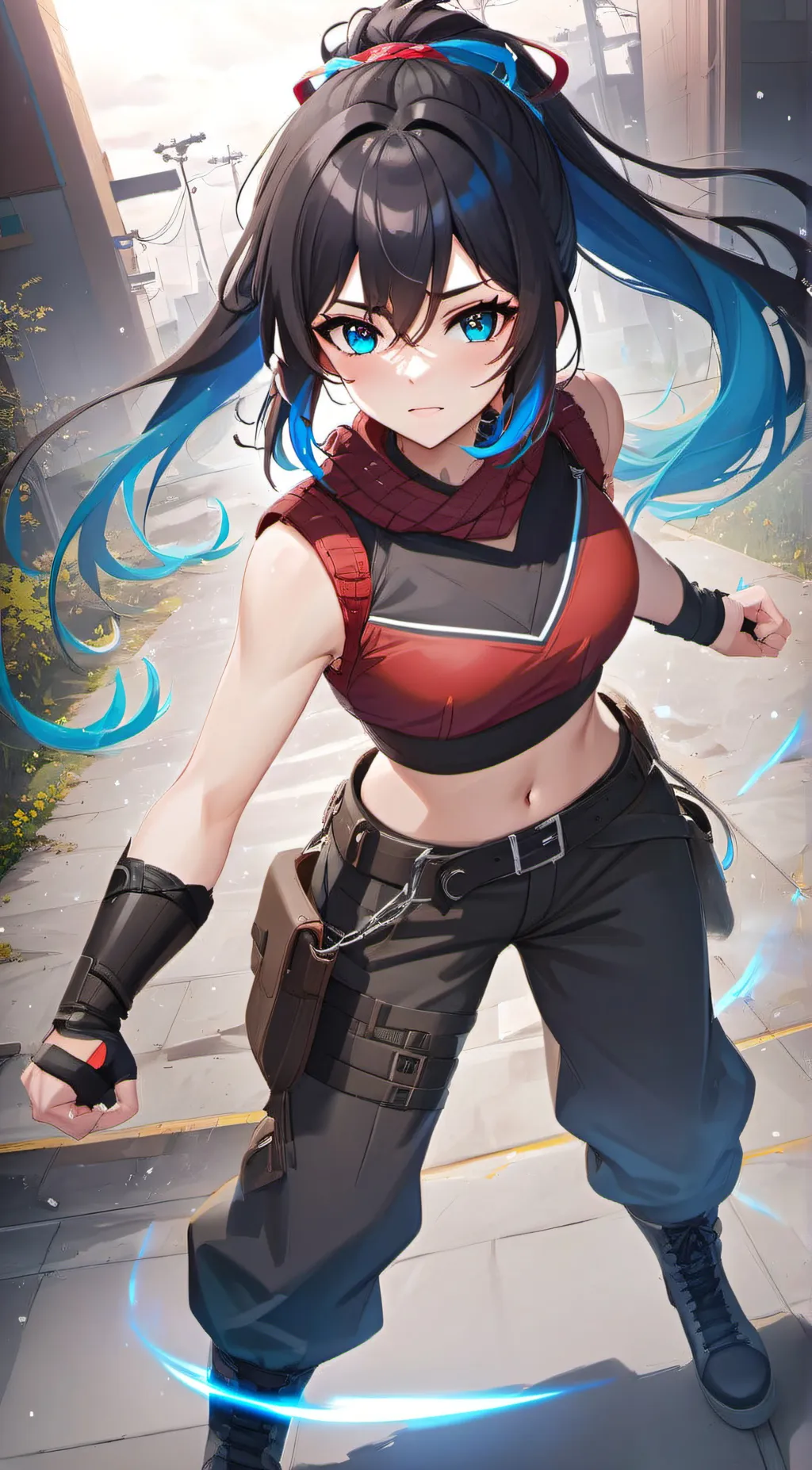 ai character: Tori background
