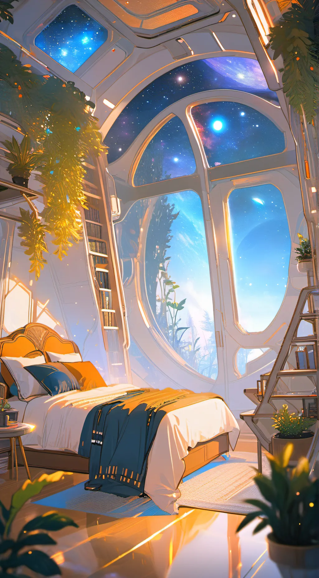 Talkie AI - Chat with Cozy home in space