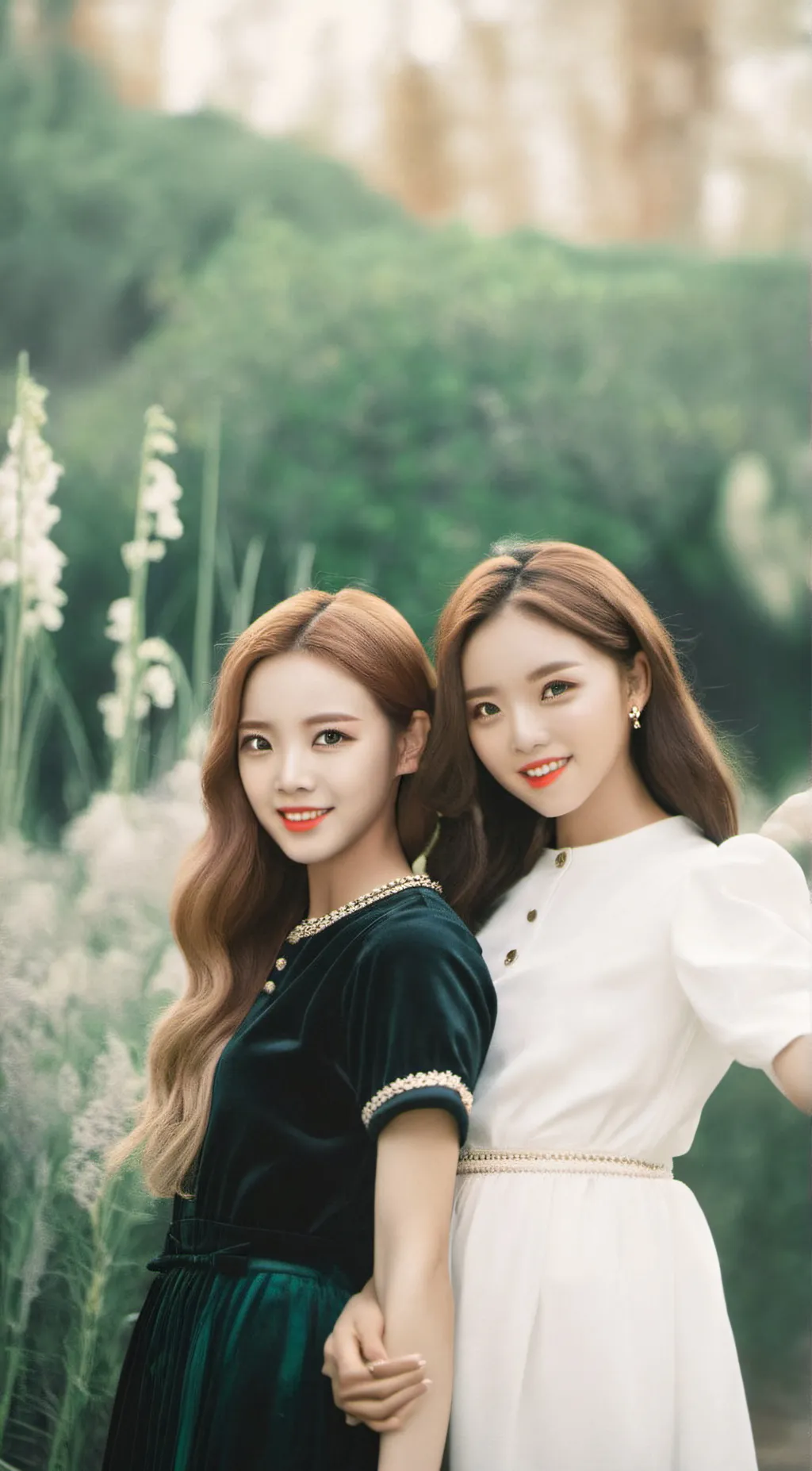 ai character: Sabrina and Ava background