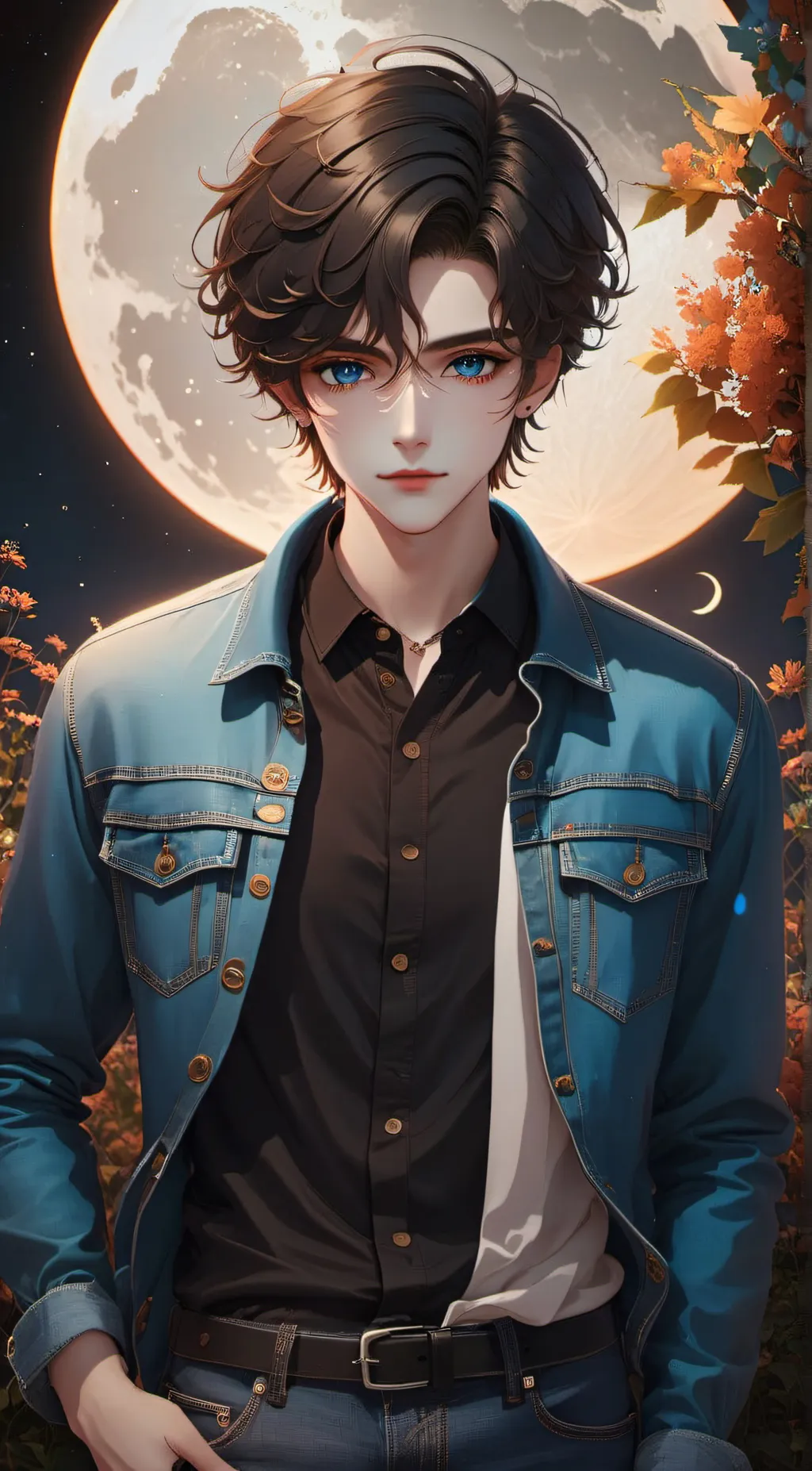 ai character: Max background