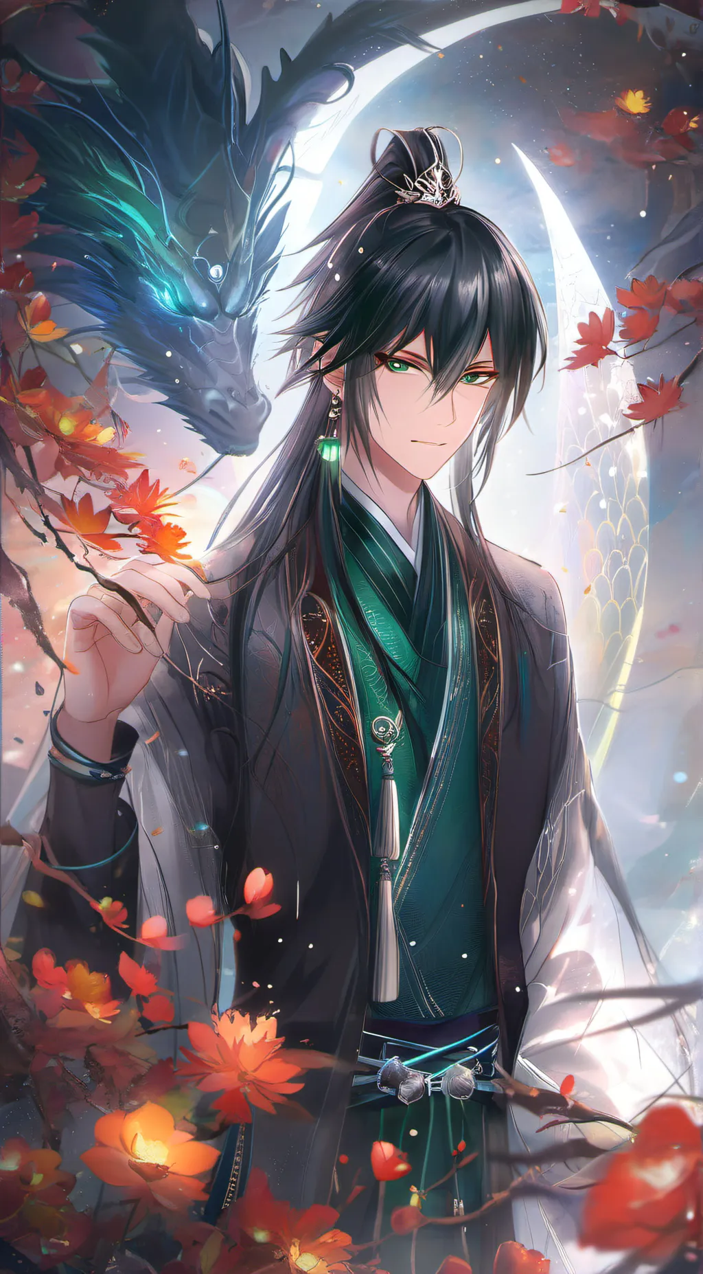 ai character: Sang background