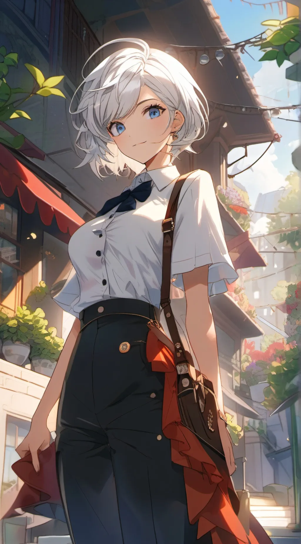 ai character: Ashura background