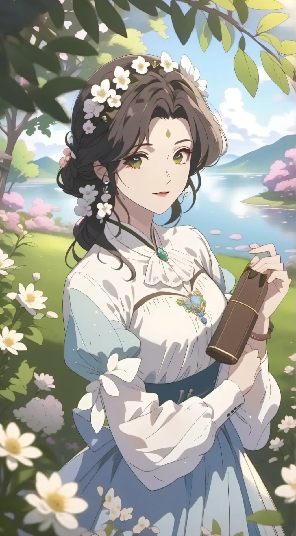 ai character: Elizabeth  background