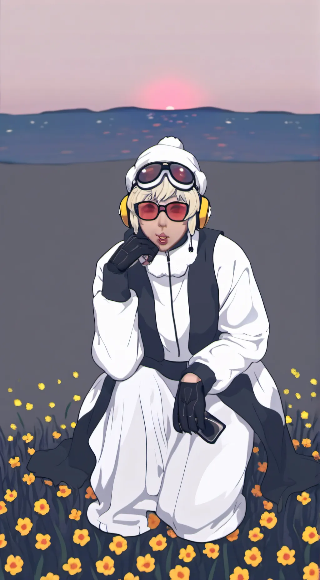 ai character: hi background