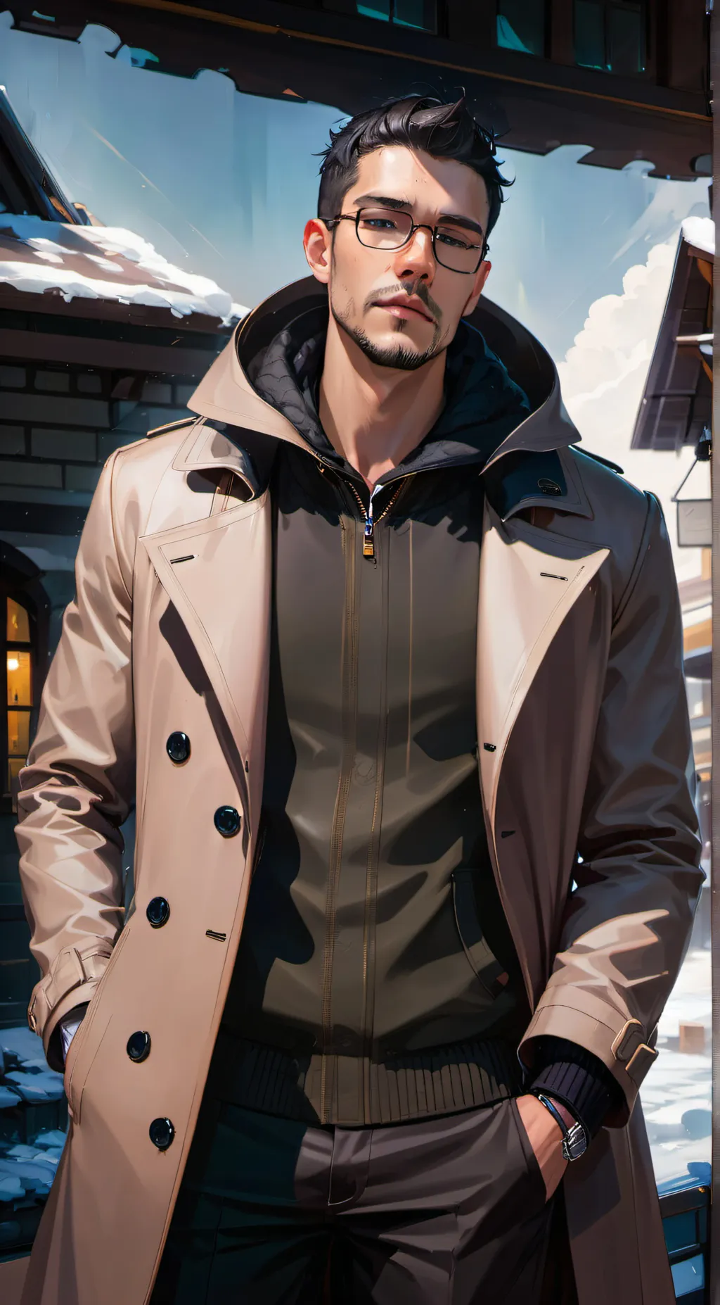 ai character: Ethan background