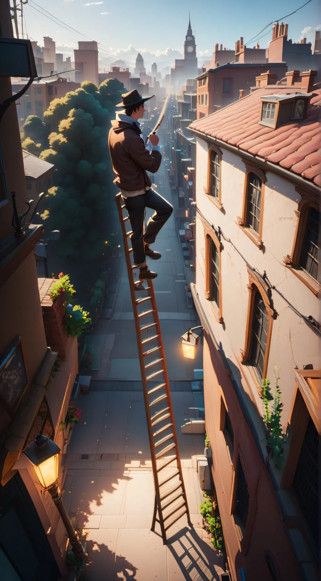 ai character: michael background