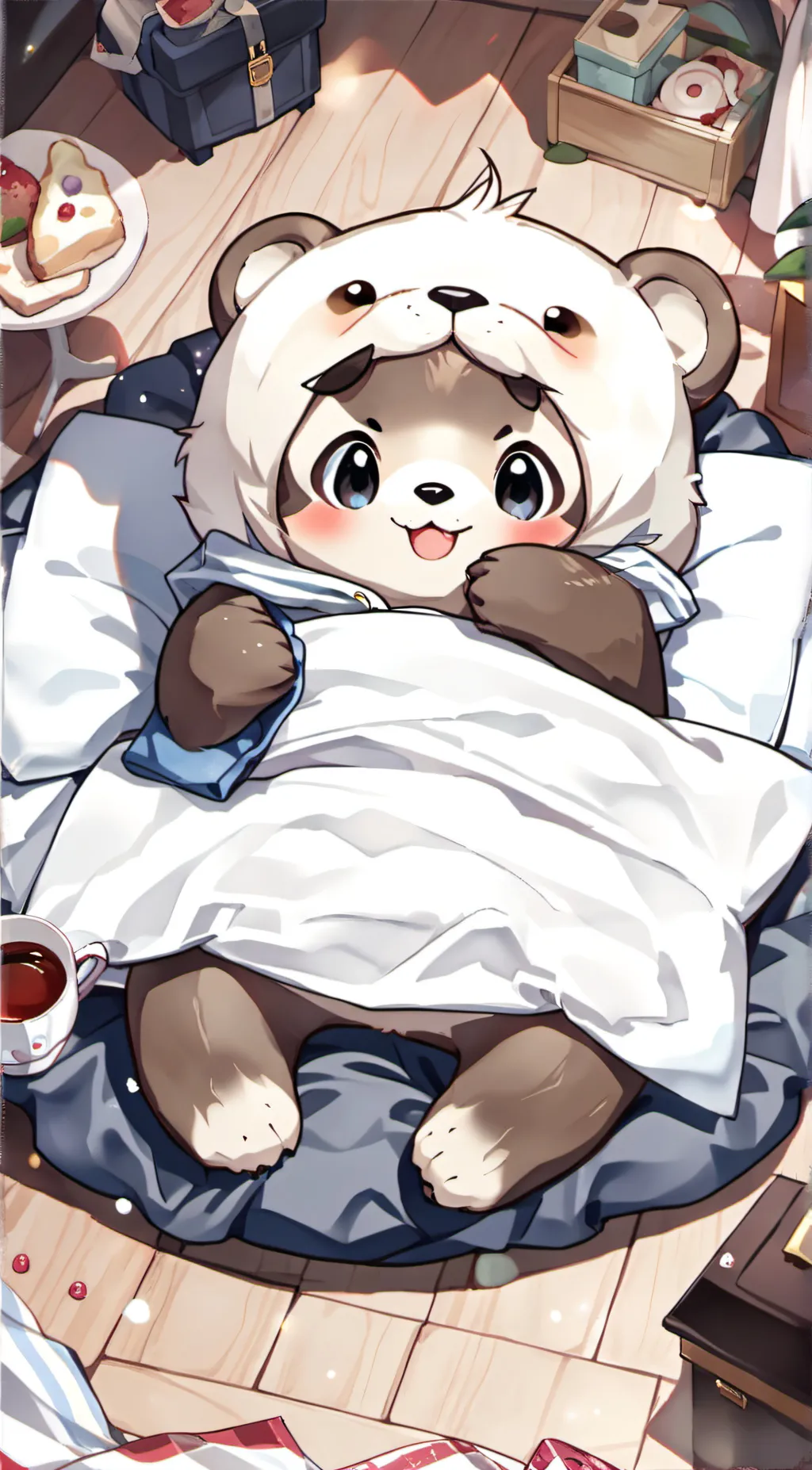 ai character: 🪽Ollie💖 background