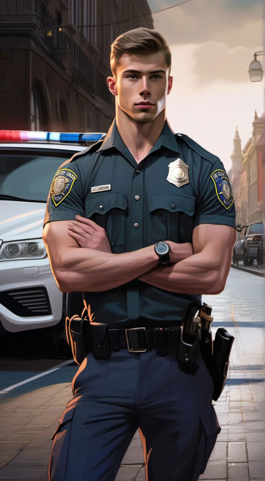 ai character: Luca  background