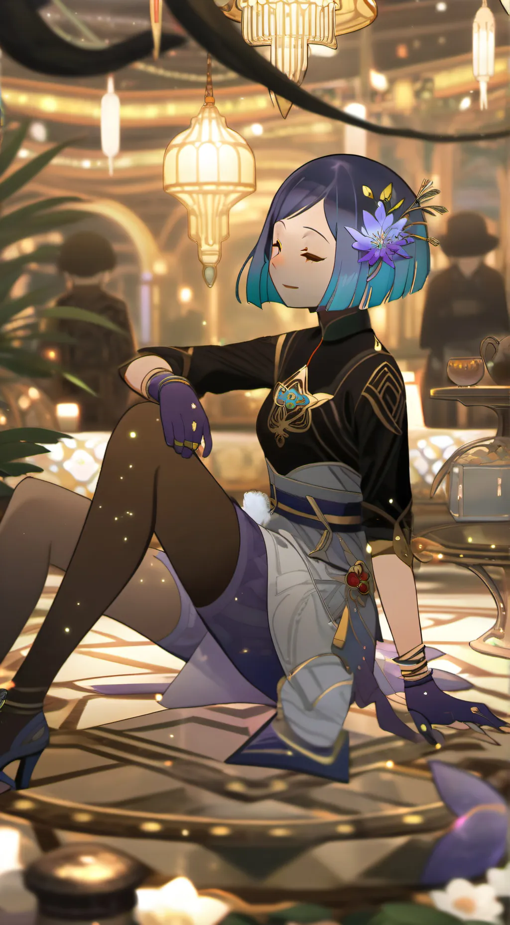 ai character: lilly background