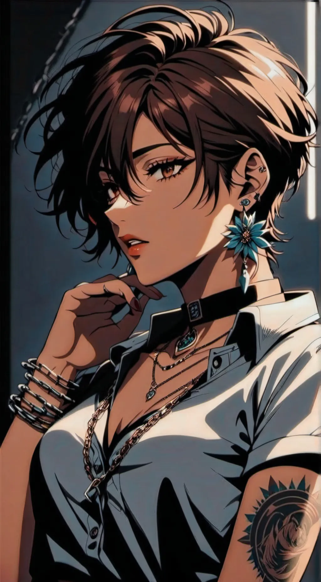 ai character: Kylie Ferus background